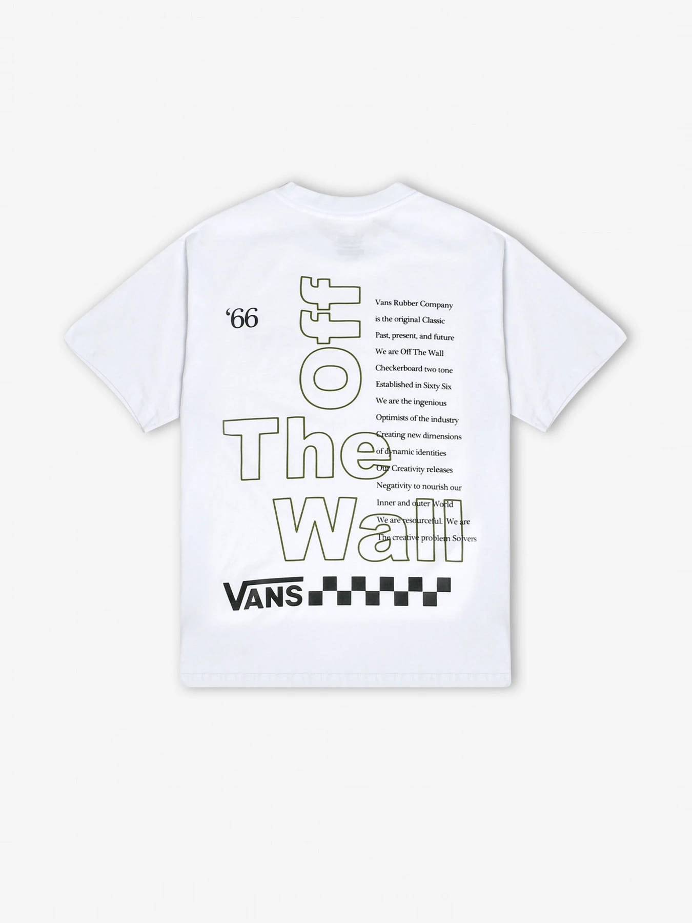 Футболки и поло Vans модель VN000HFTWHT1 Фото