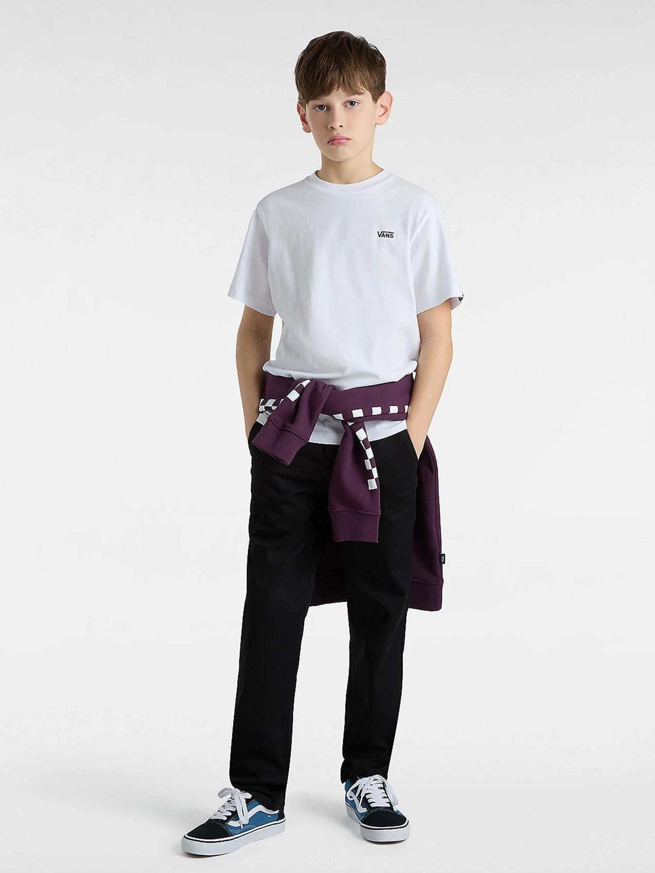 Брюки Vans модель VN0A5FLPBLK1 Брюки Vans модель VN0A5FLPBLK1 Фото