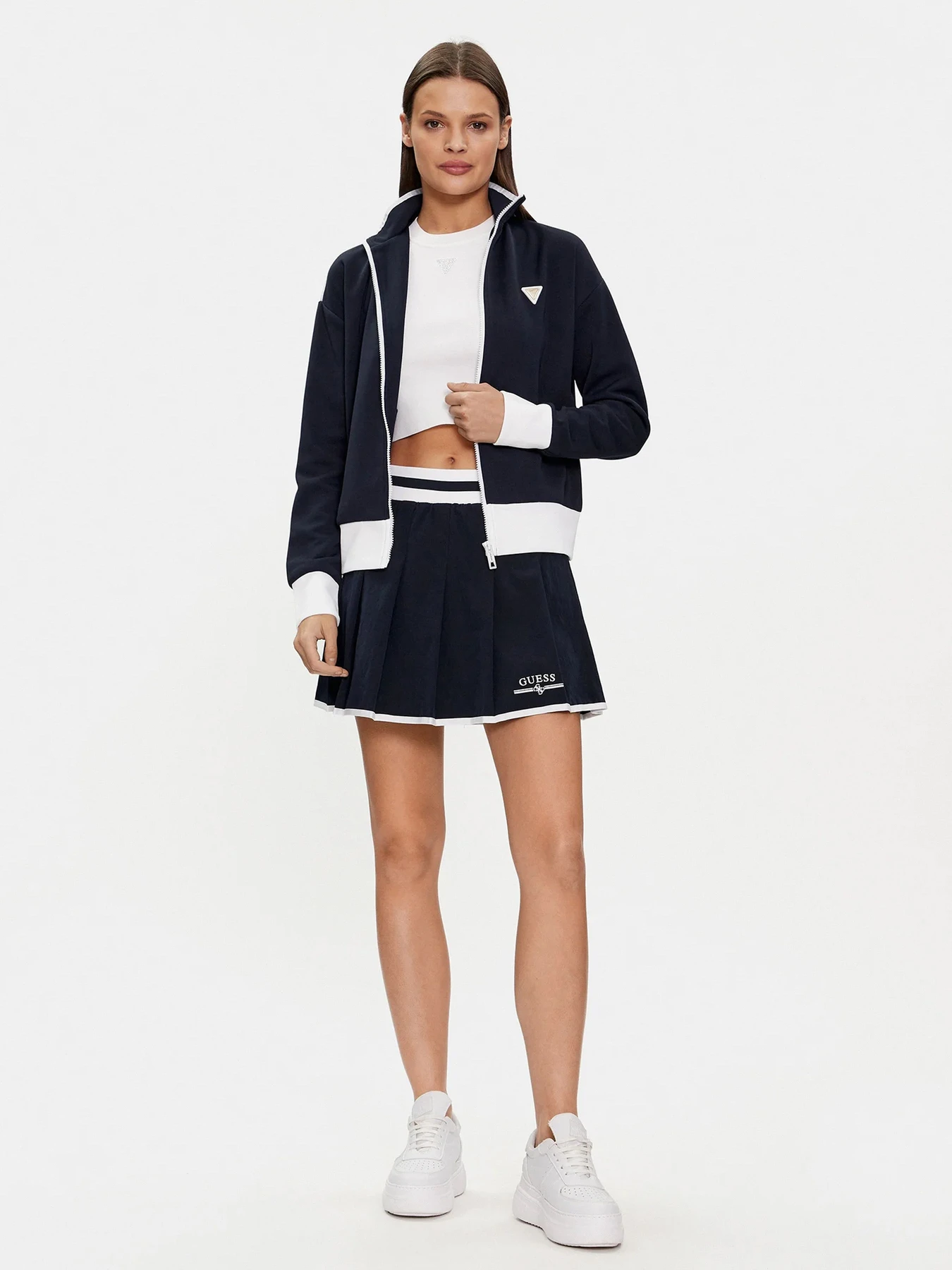 Худи и свитшоты GUESS модель V4GQ02-KBFB2-A71W Фото