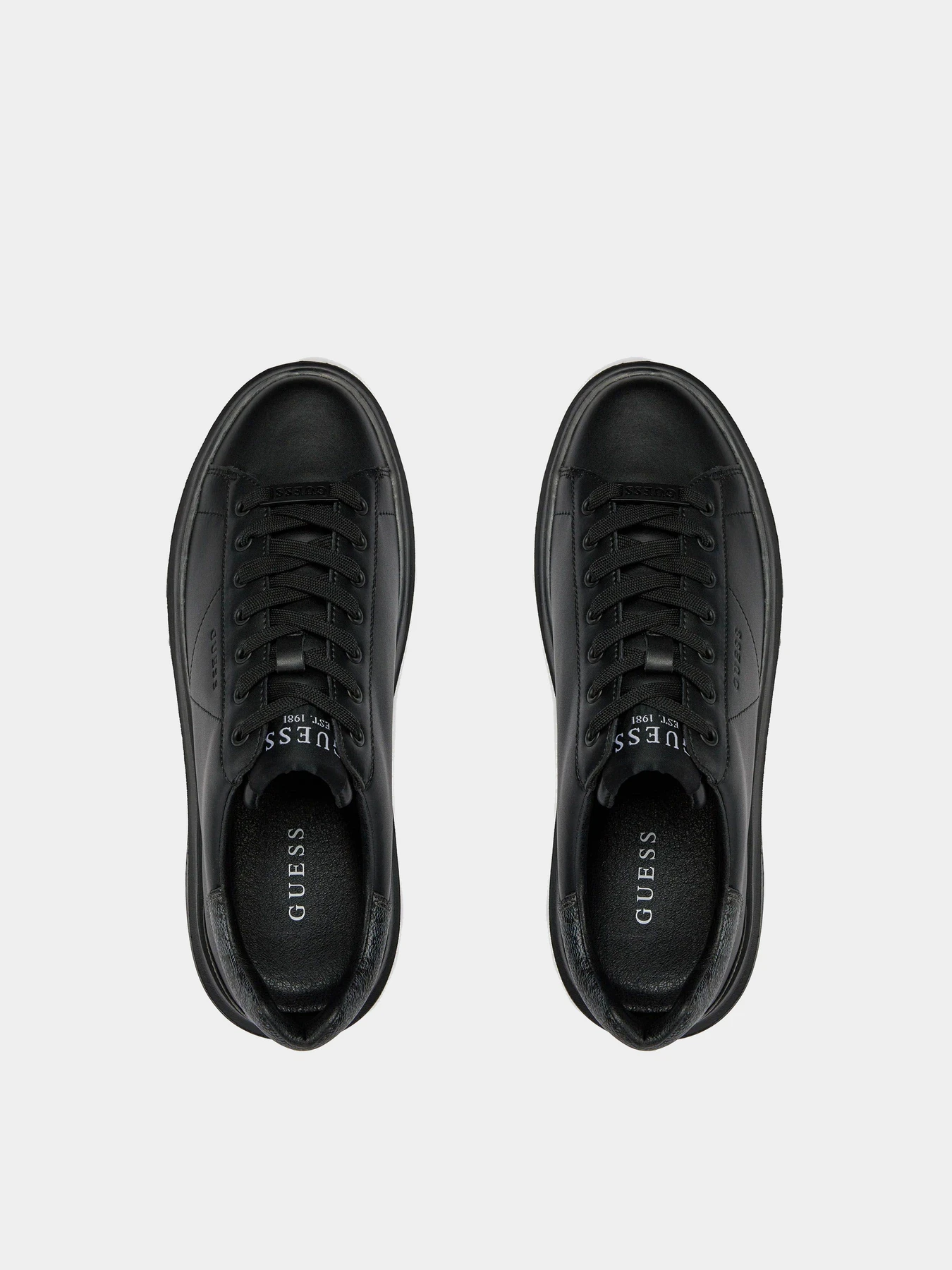 Кеды GUESS модель FMPVIB-LEA12-BLACK Кеды GUESS модель FMPVIB-LEA12-BLACK Фото