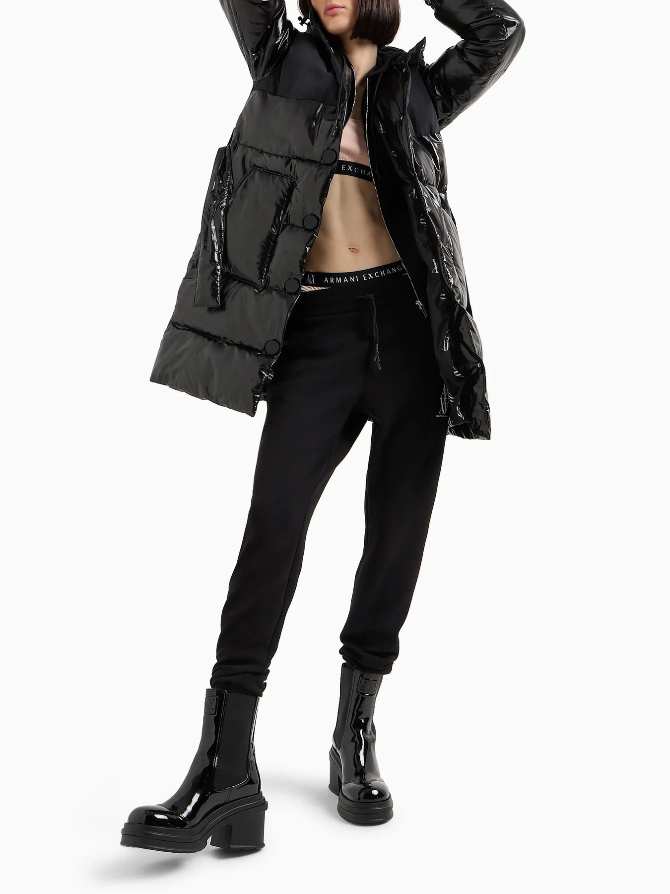 Худи и свитшоты Armani Exchange модель 6DYM79-YJEGZ-1200 Худи и свитшоты Armani Exchange модель 6DYM79-YJEGZ-1200 Фото