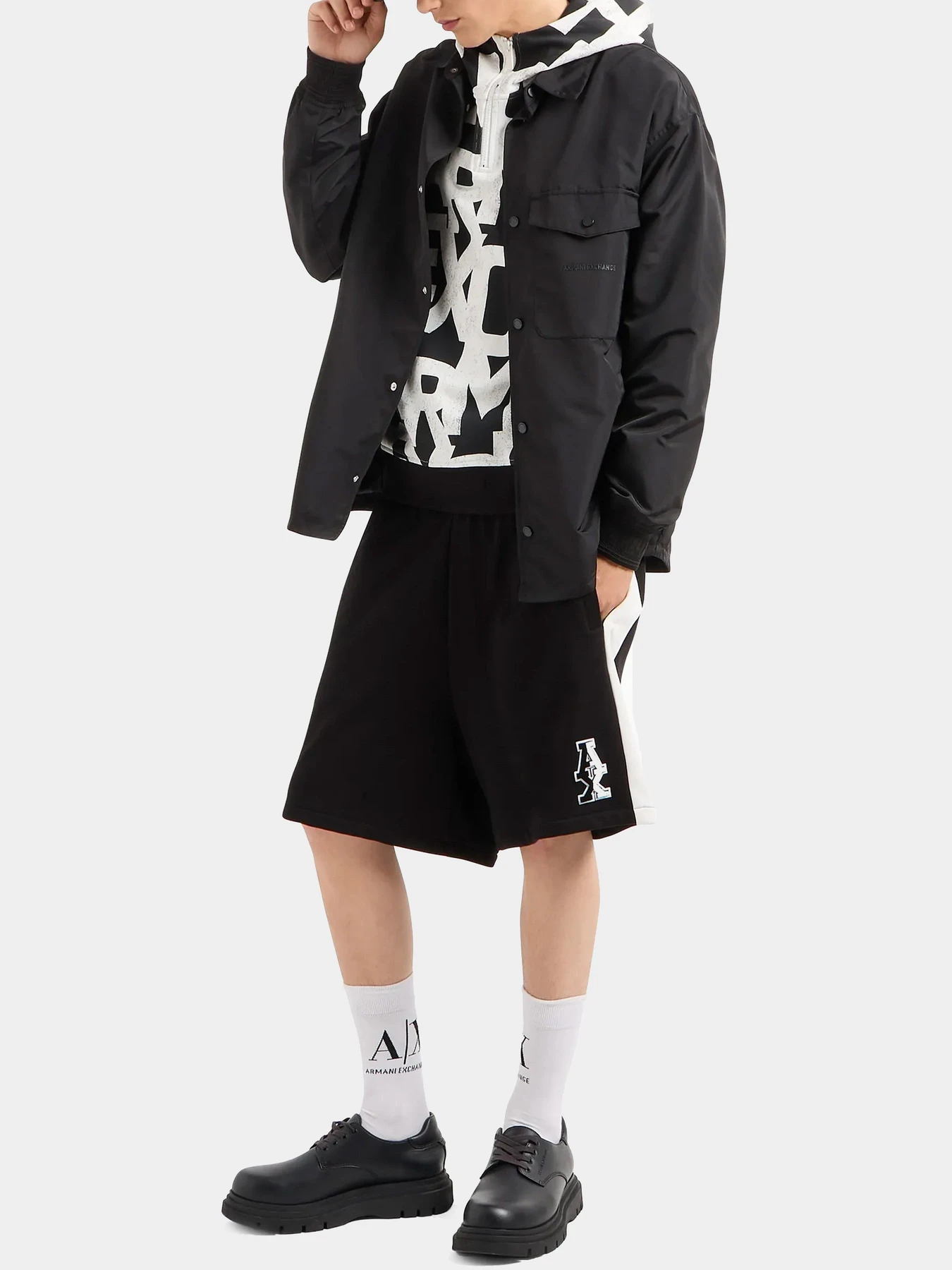 Худи и свитшоты Armani Exchange модель 6DZMLB-ZJ4XZ-52AN Фото