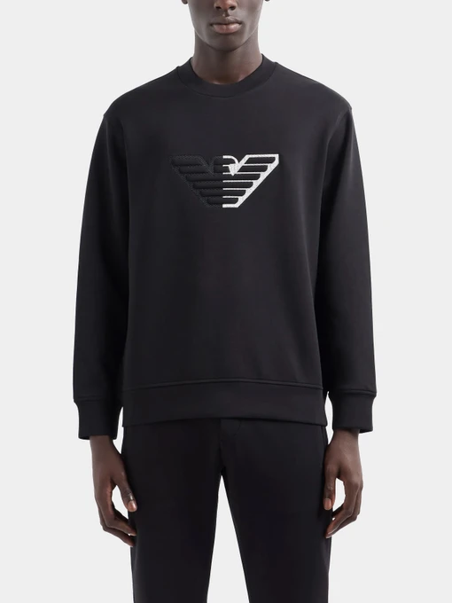Худи и свитшоты Emporio Armani модель 6D1M76-1JHSZ-0999 Фото