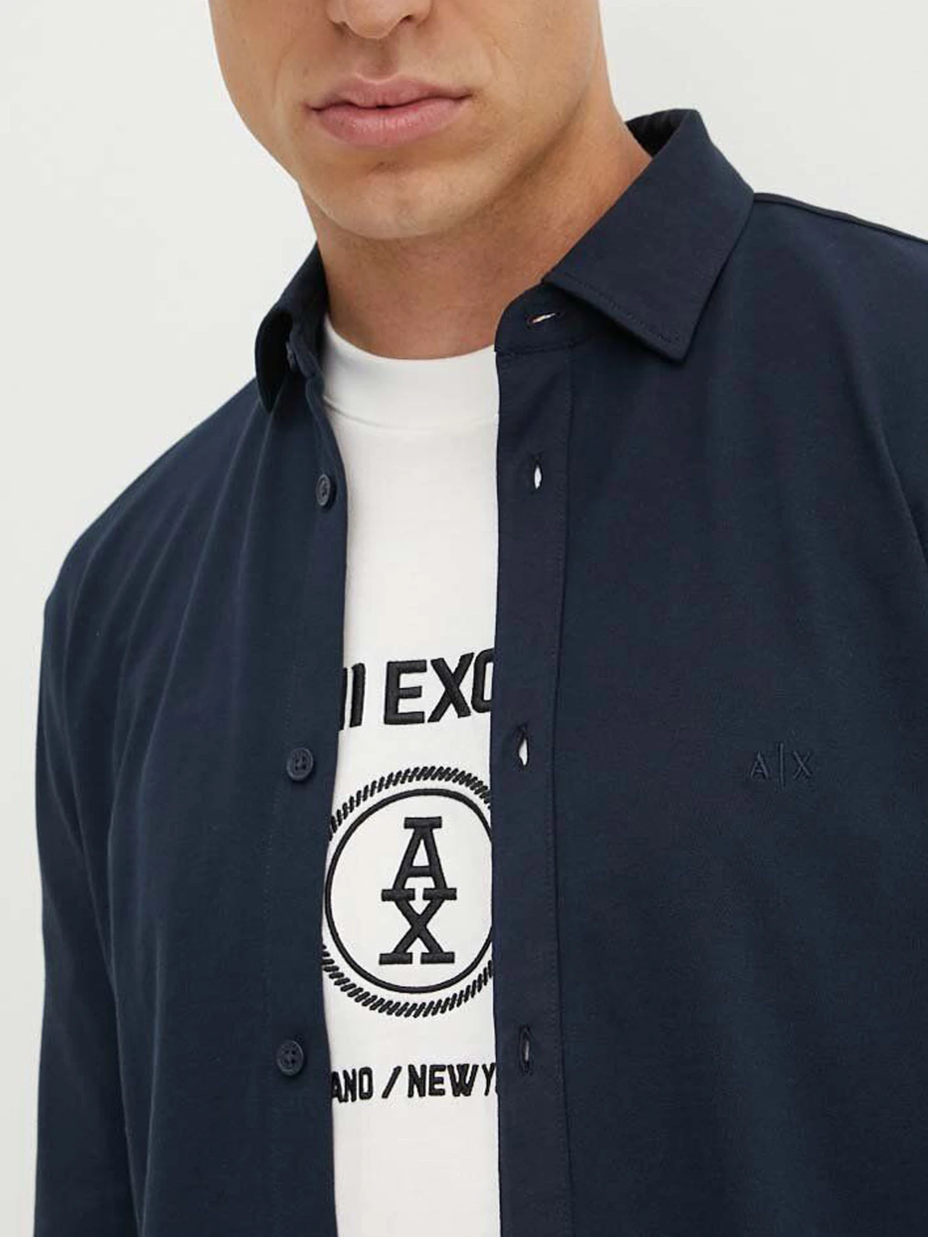 Рубашки Armani Exchange модель 6DZCHJ-ZJEAZ-1510 Рубашки Armani Exchange модель 6DZCHJ-ZJEAZ-1510 Фото
