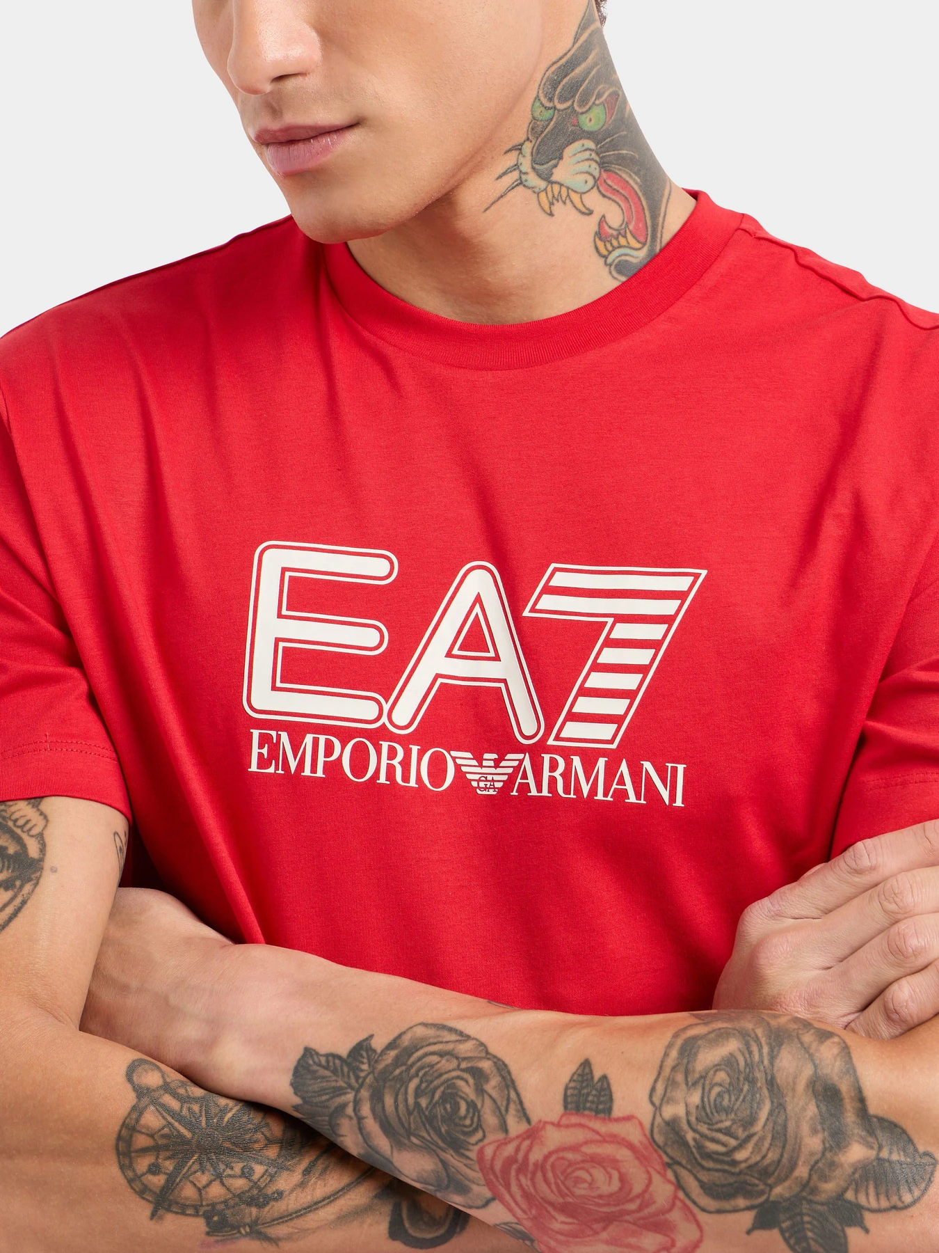 Футболки и поло EA7 модель 6DPT81-PJVPZ-1461 Футболки и поло EA7 модель 6DPT81-PJVPZ-1461 Фото