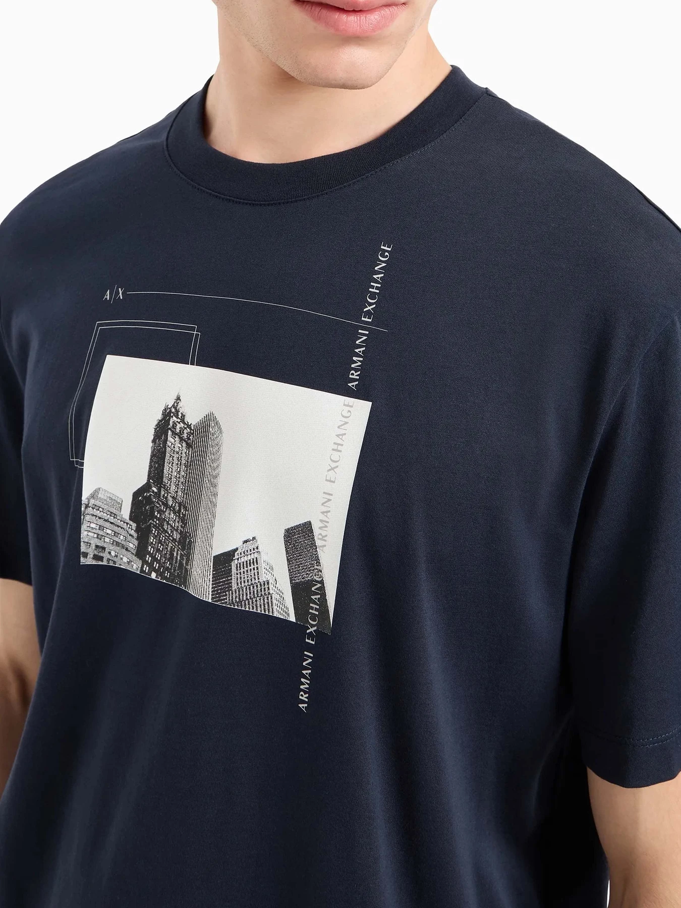 Футболки и поло Armani Exchange модель 6DZTHZ-ZJBYZ-65BS Фото