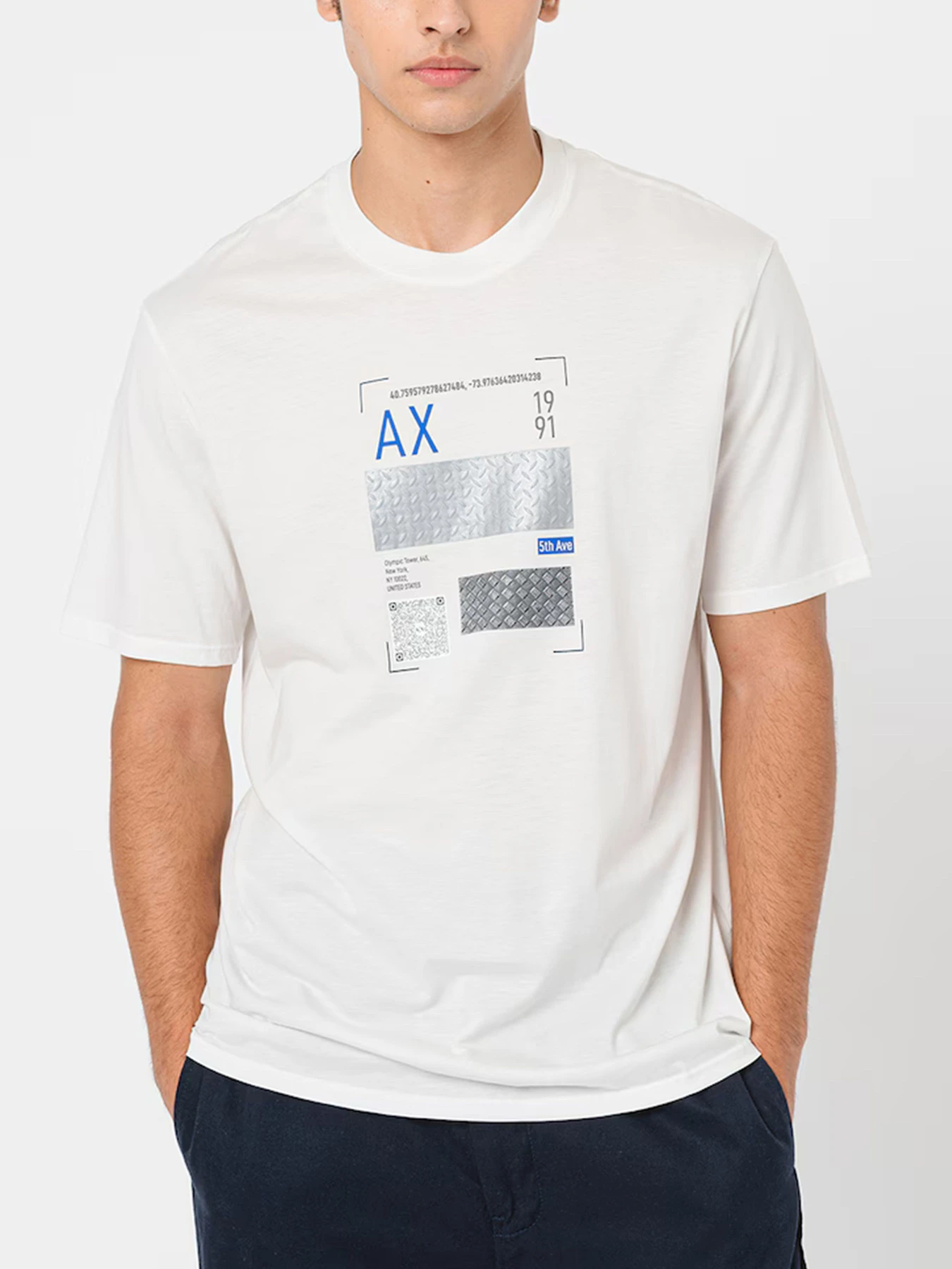 Футболки и поло Armani Exchange модель 6DZTJS-ZJA5Z-1116 Футболки и поло Armani Exchange модель 6DZTJS-ZJA5Z-1116 Фото