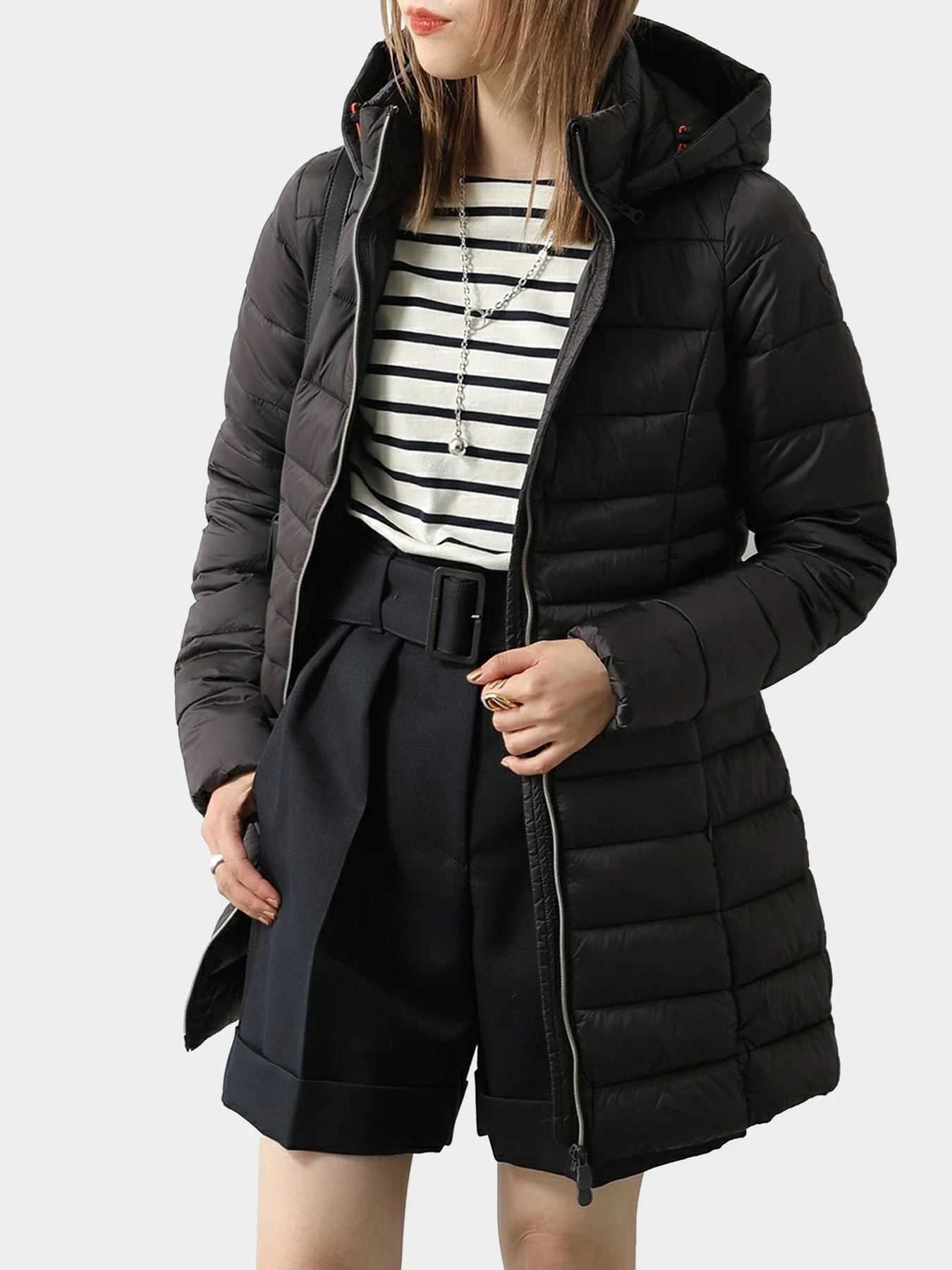 Куртки и дубленки Save the duck модель D40270W-MEGA19-40009-Brown Black Куртки и дубленки Save the duck модель D40270W-MEGA19-40009-Brown Black Фото
