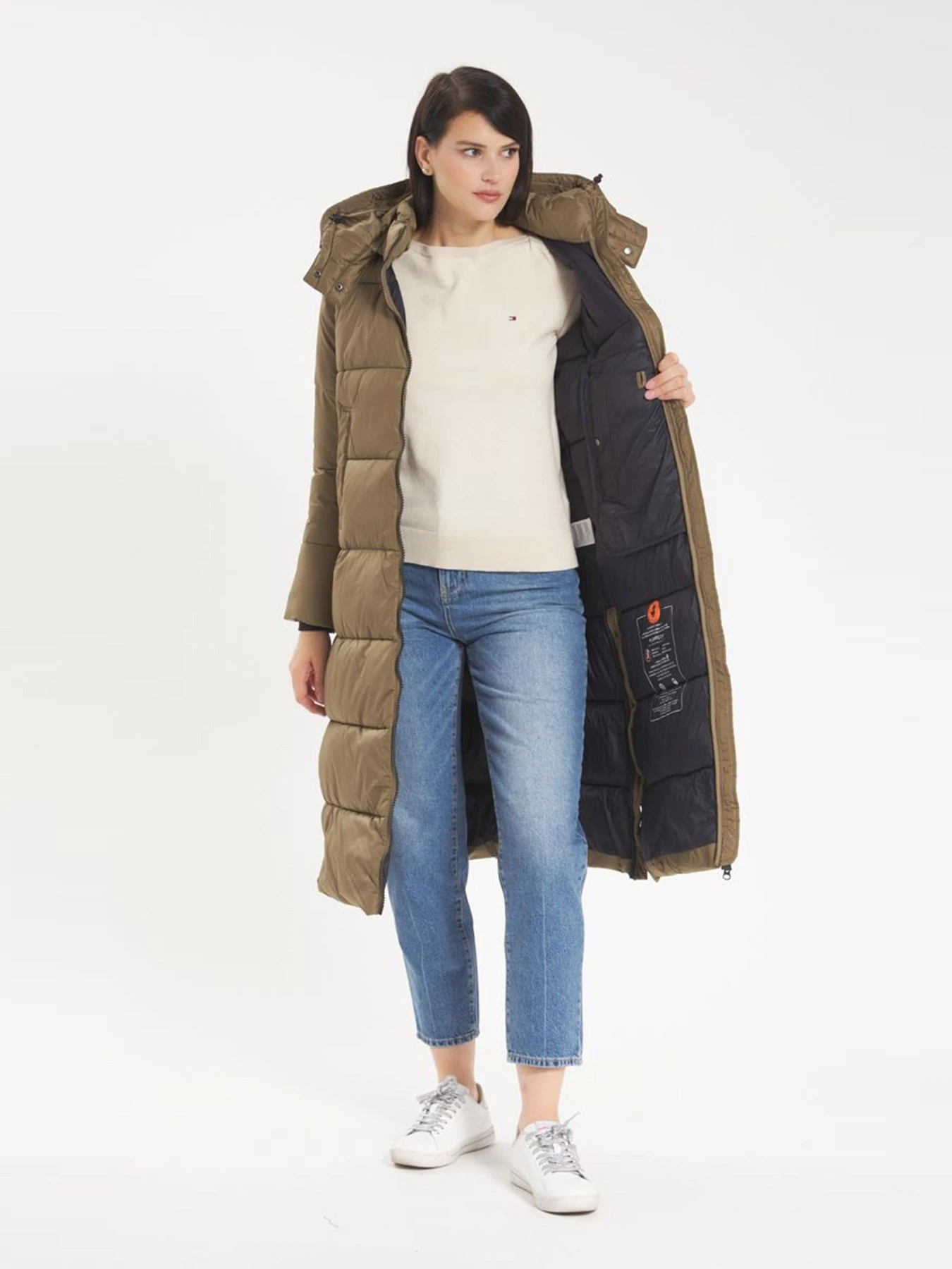 Куртки и дубленки Save the duck модель D40270W-MEGA19-50073-HUSK GREEN Куртки и дубленки Save the duck модель D40270W-MEGA19-50073-HUSK GREEN Фото