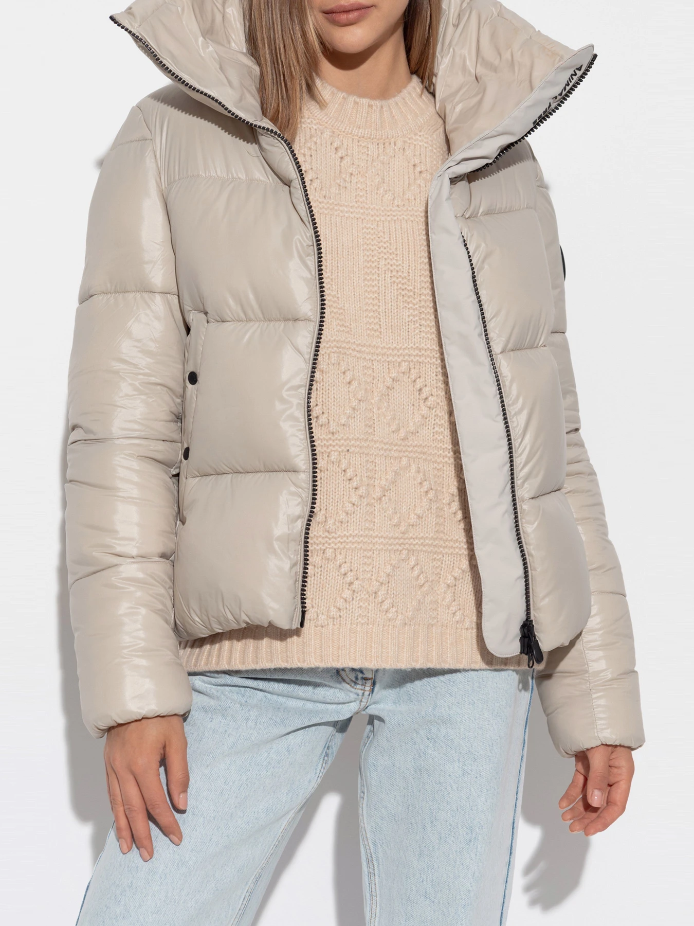 Куртки и дубленки Save the duck модель D39370W-LUCK19-40019-RAINY BEIGE Куртки и дубленки Save the duck модель D39370W-LUCK19-40019-RAINY BEIGE Фото