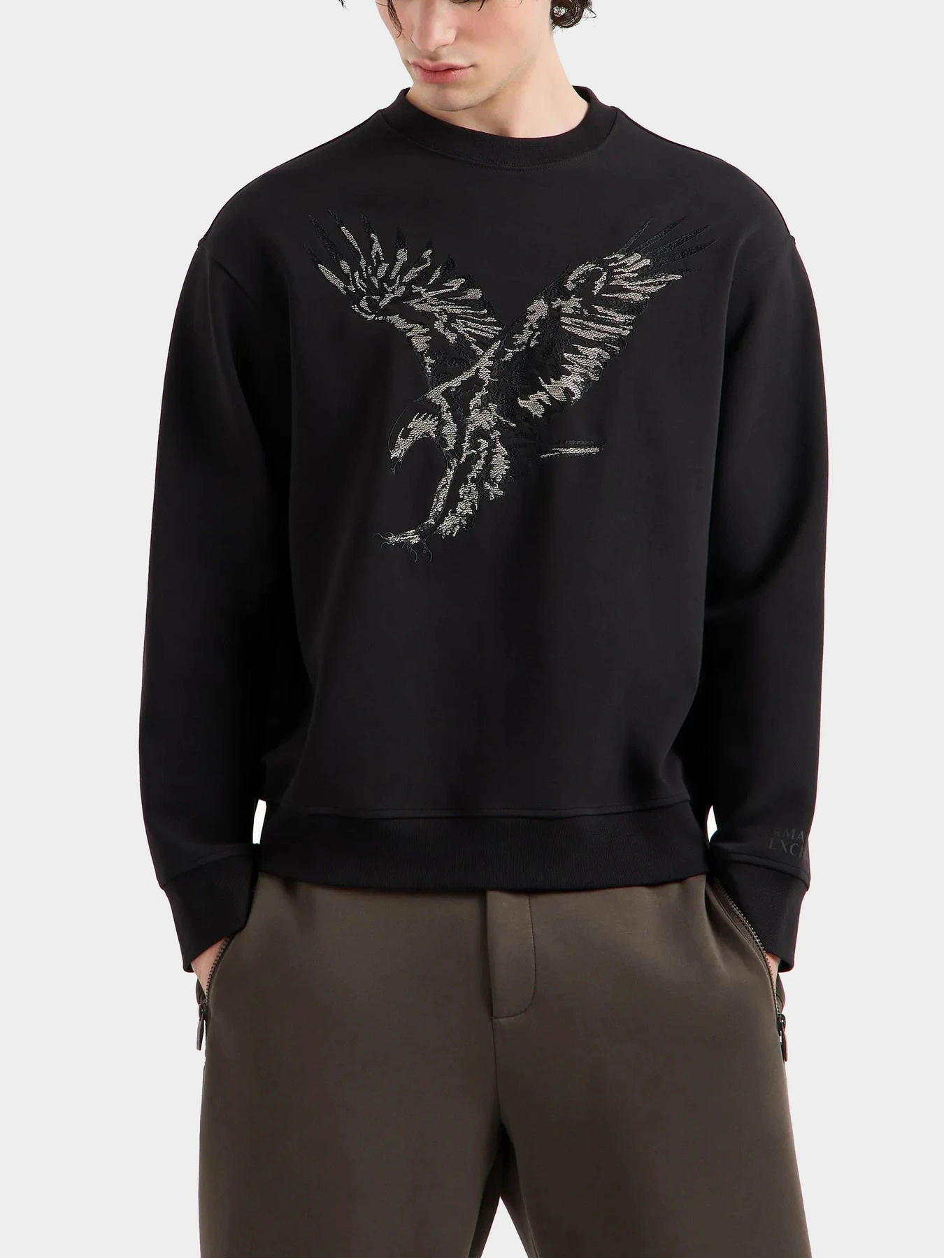 Худи и свитшоты Armani Exchange модель 6DZMAE-ZJKBZ-1200 Худи и свитшоты Armani Exchange модель 6DZMAE-ZJKBZ-1200 Фото