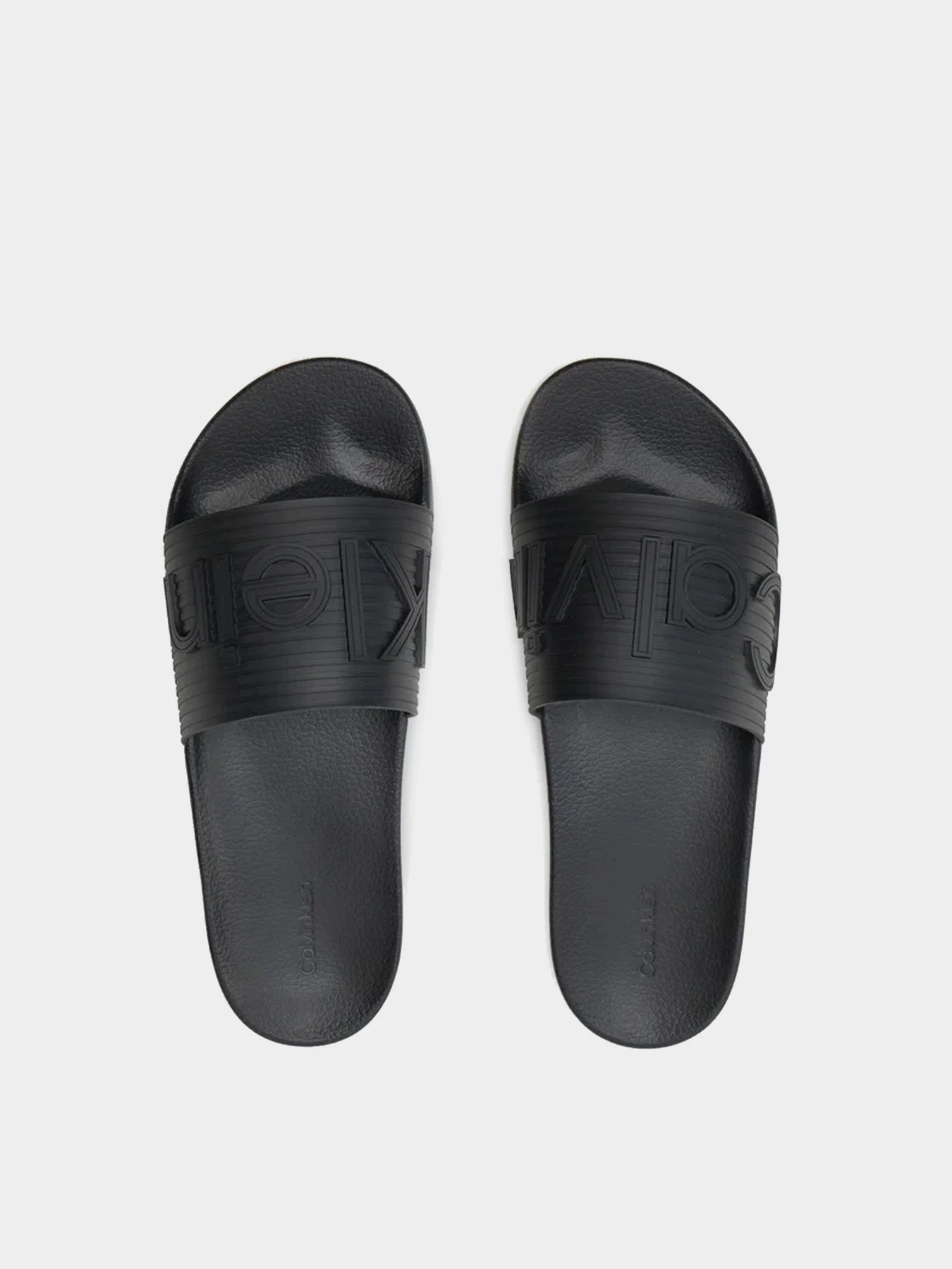Шлёпанцы Calvin Klein модель HM0HM01519-BEH Шлёпанцы Calvin Klein модель HM0HM01519-BEH Фото
