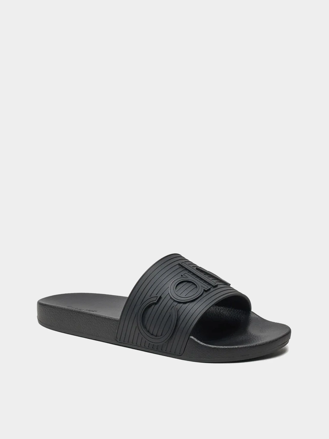 Шлёпанцы Calvin Klein модель HM0HM01519-BEH Шлёпанцы Calvin Klein модель HM0HM01519-BEH Фото