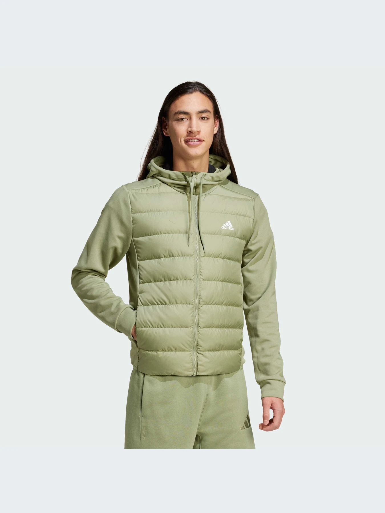 Куртки и дубленки Adidas Adidas Essentials модель IX8915-KZ Куртки и дубленки Adidas Adidas Essentials модель IX8915-KZ Фото