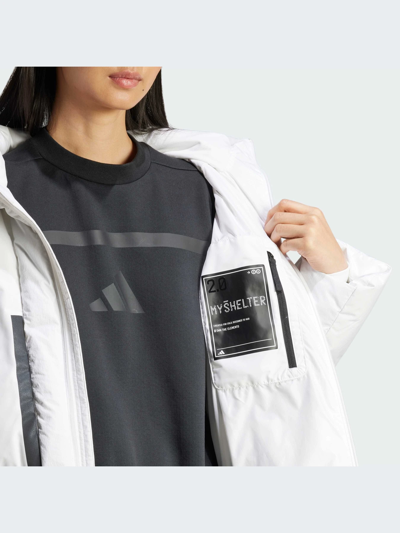 Куртки и дубленки Adidas MyShelter модель IZ4622-KZ Куртки и дубленки Adidas MyShelter модель IZ4622-KZ Фото
