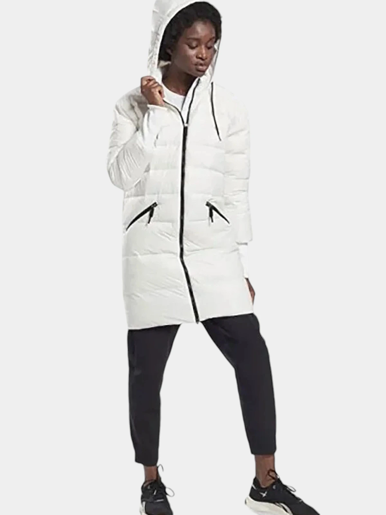 Куртки и дубленки Reebok модель FU1695 Фото