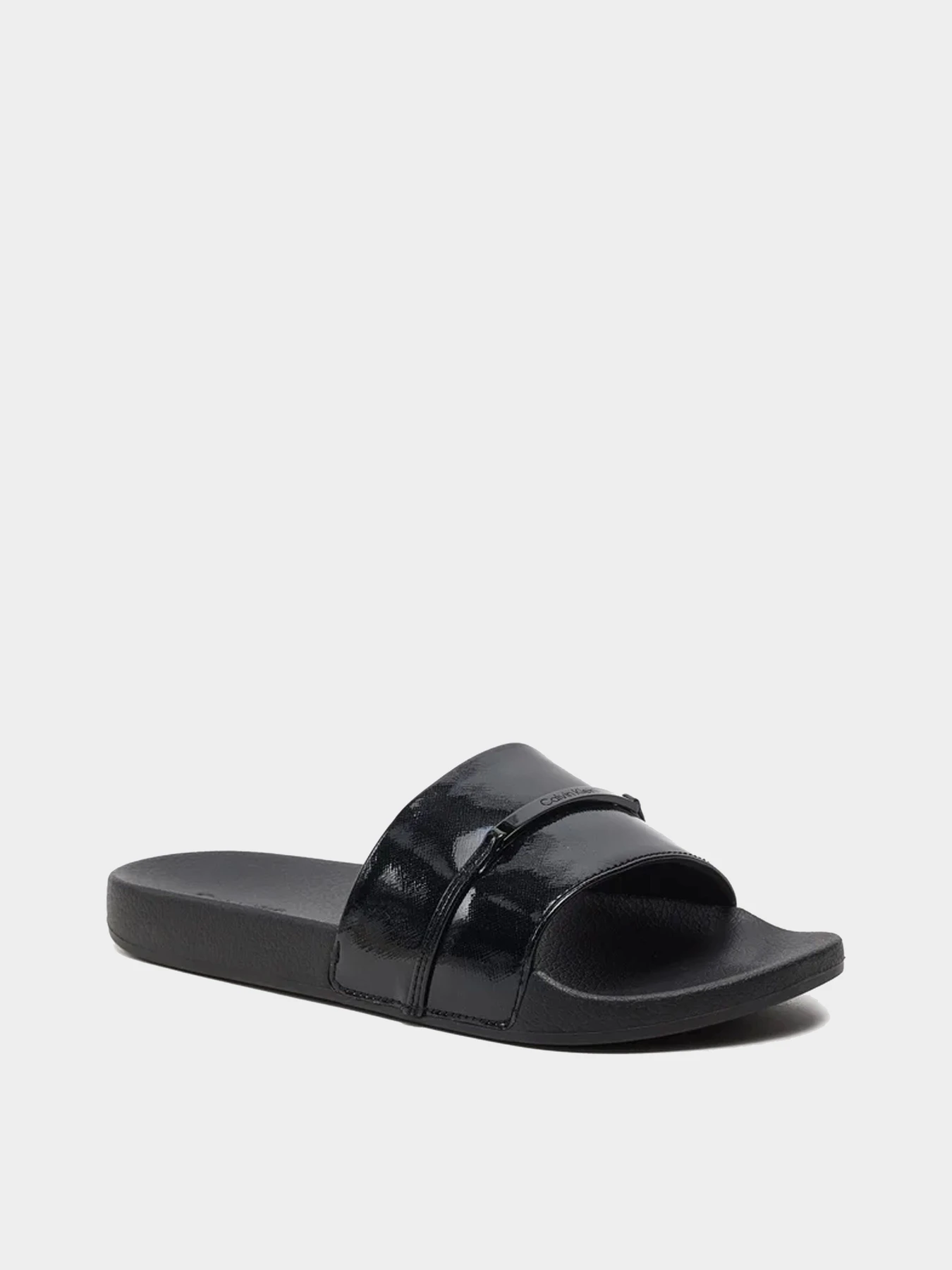Шлёпанцы Calvin Klein модель HW0HW02235-BEH Шлёпанцы Calvin Klein модель HW0HW02235-BEH Фото