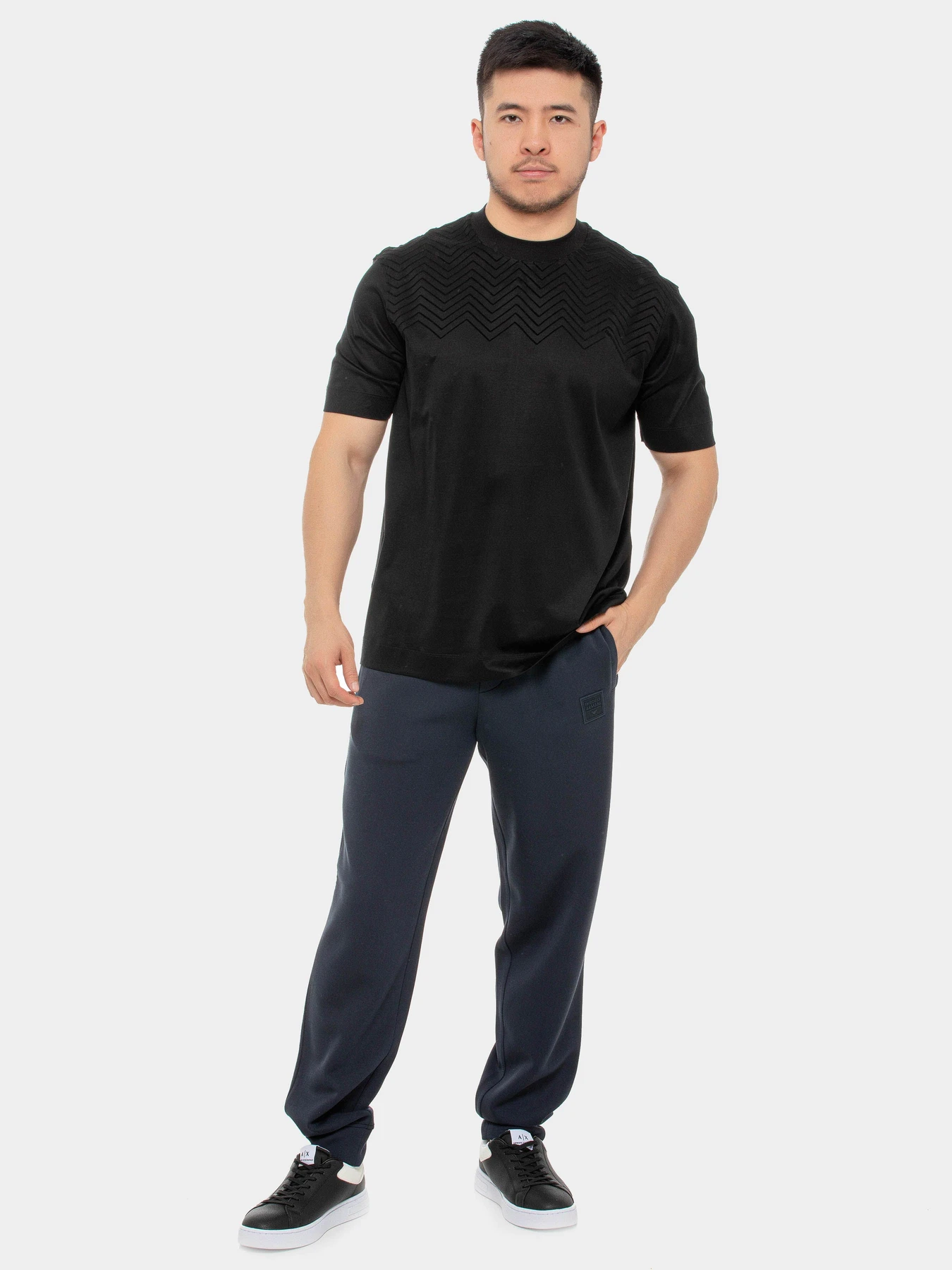 Футболки и поло Emporio Armani модель 6D1T91-1JOSZ-0999 Футболки и поло Emporio Armani модель 6D1T91-1JOSZ-0999 Фото