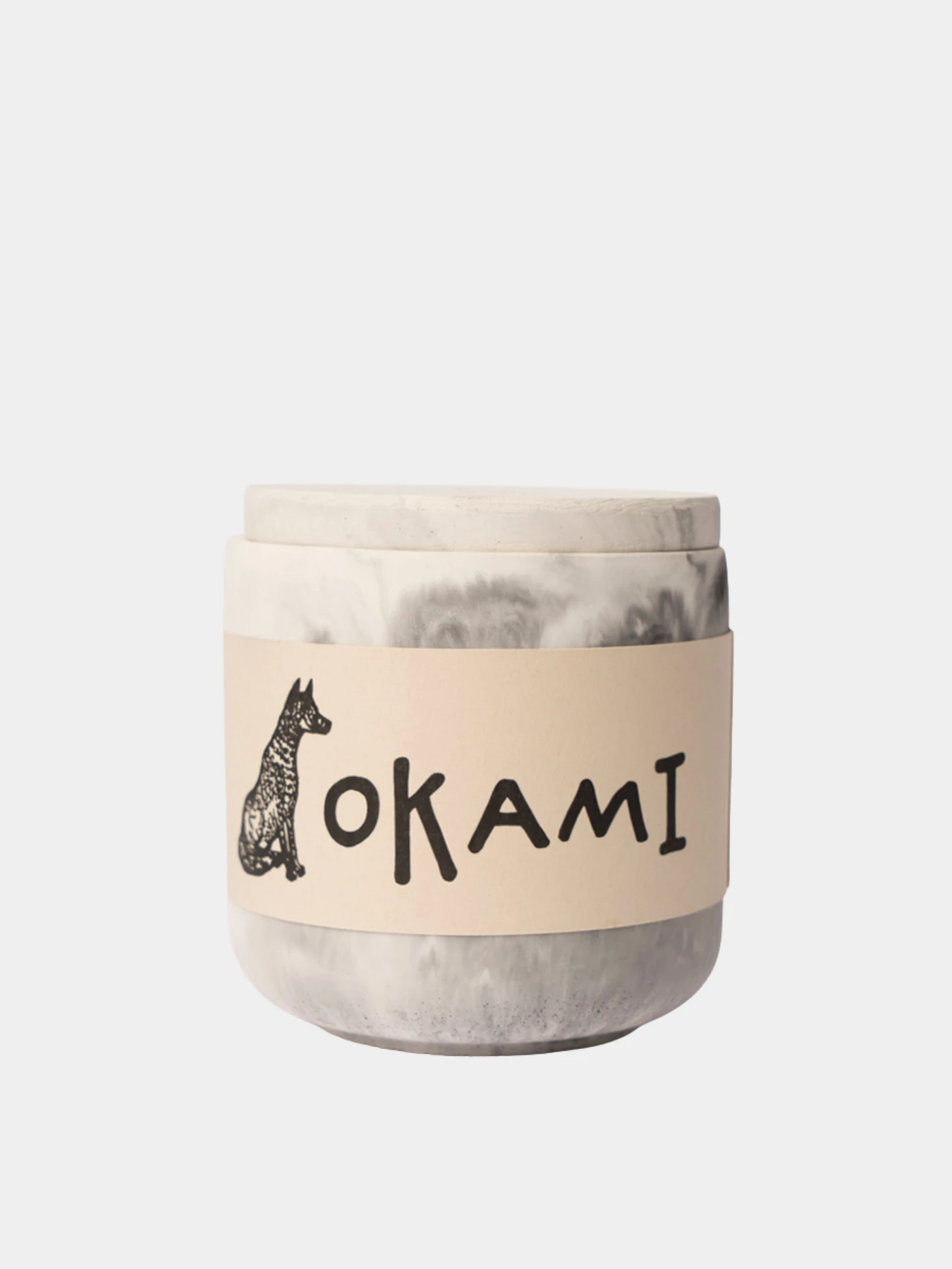 «Ванильное мороженое» Okami, ароматическая свеча серый мрамор, 180 мл Okami модель 792649108444 «Ванильное мороженое» Okami, ароматическая свеча серый мрамор, 180 мл Okami модель 792649108444 Фото