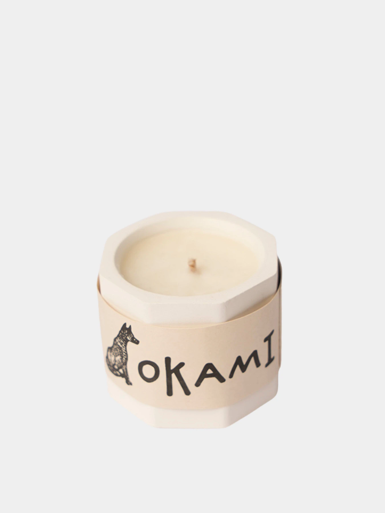 «Дымный уд» Okami, ароматическая свеча белая, 35 мл Okami модель 792649108017 «Дымный уд» Okami, ароматическая свеча белая, 35 мл Okami модель 792649108017 Фото