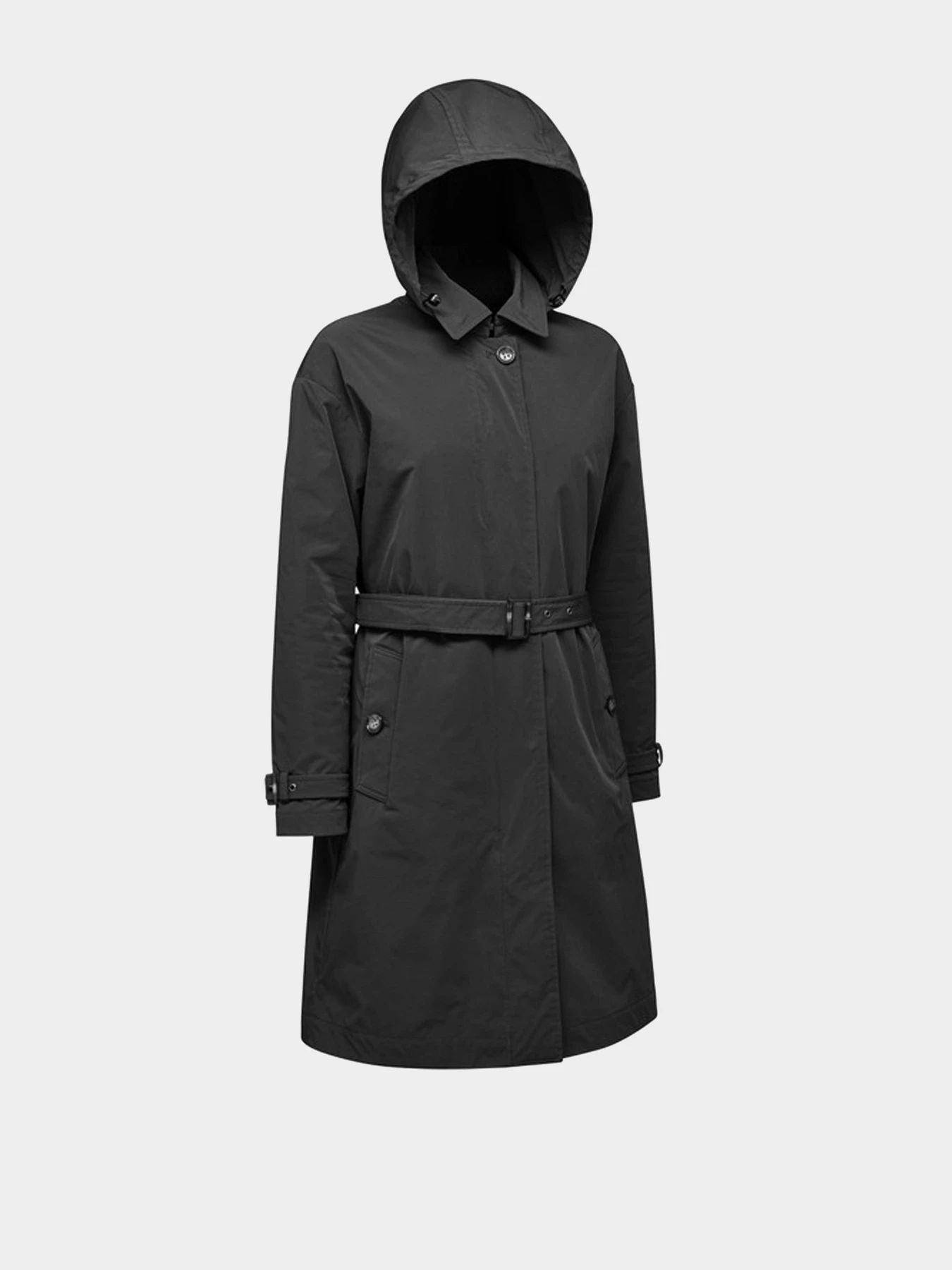 Пальто и плащи Geox модель W4621S-T3070-F9000 Пальто и плащи Geox модель W4621S-T3070-F9000 Фото