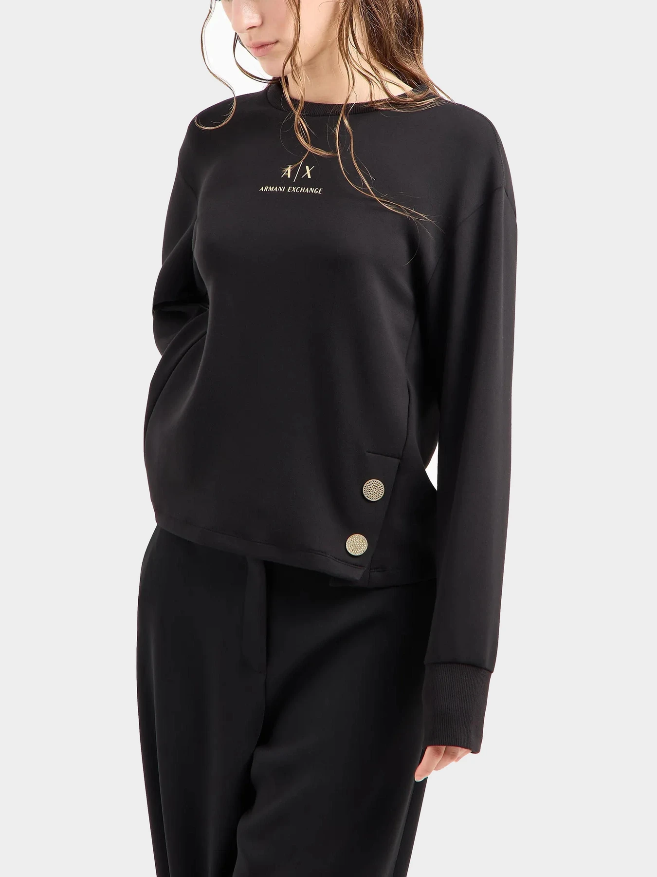 Худи и свитшоты Armani Exchange модель 6DYM50-YJEGZ-1200 Худи и свитшоты Armani Exchange модель 6DYM50-YJEGZ-1200 Фото