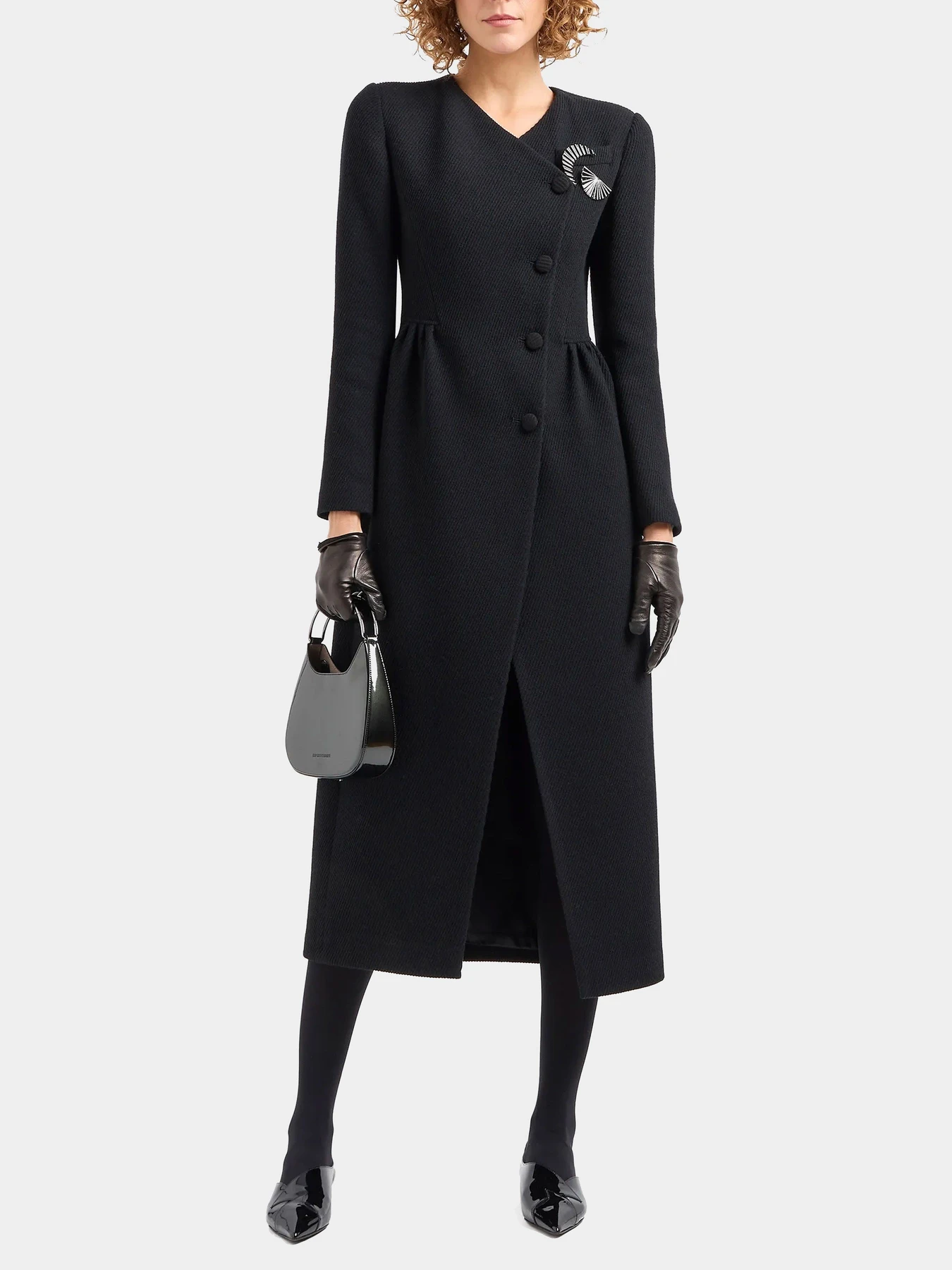Пальто и плащи Emporio Armani модель EW000102-AF10226-UC001 Пальто и плащи Emporio Armani модель EW000102-AF10226-UC001 Фото
