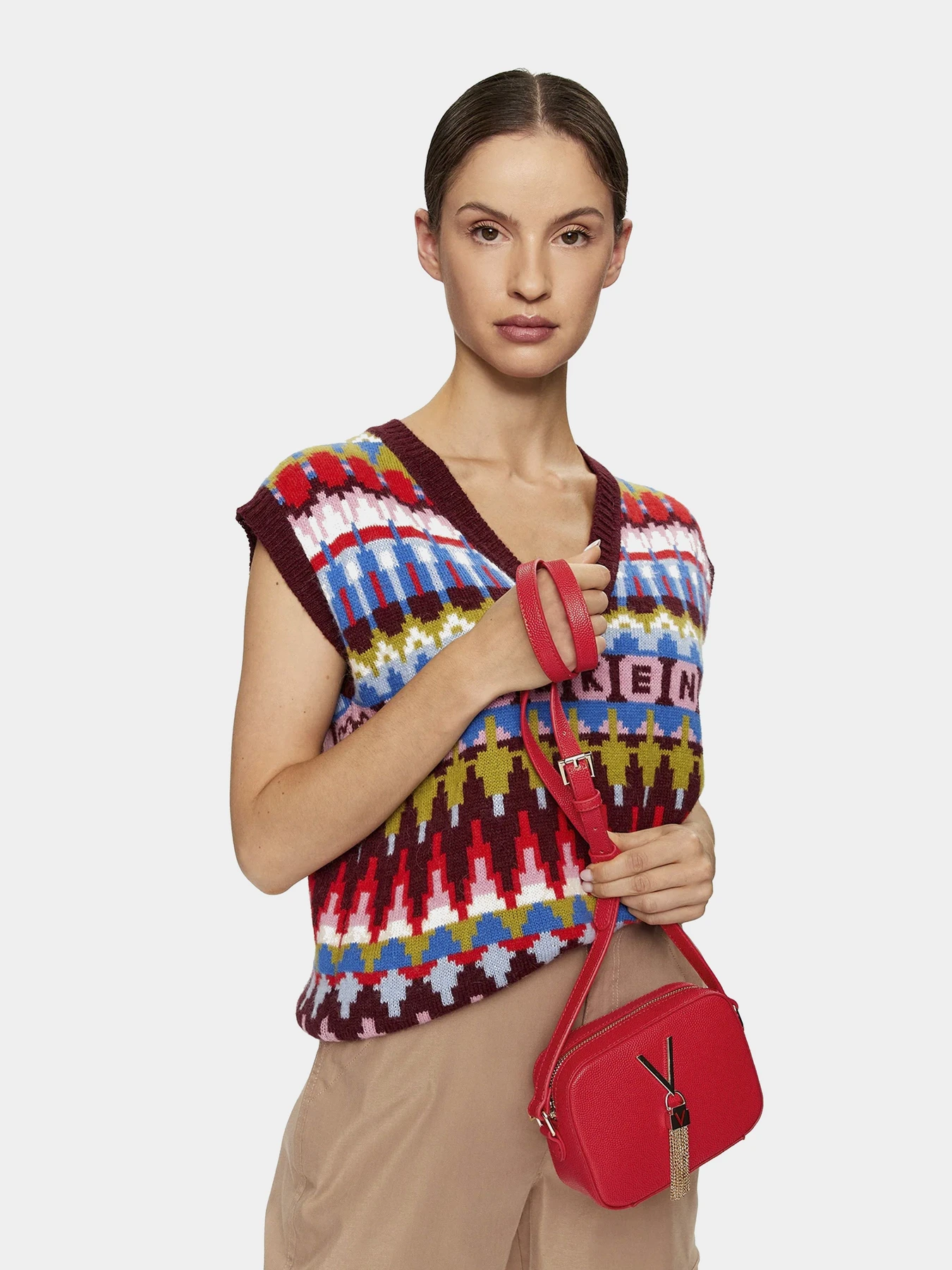 Сумки Valentino Bags модель VBS1R409G-P90 Сумки Valentino Bags модель VBS1R409G-P90 Фото