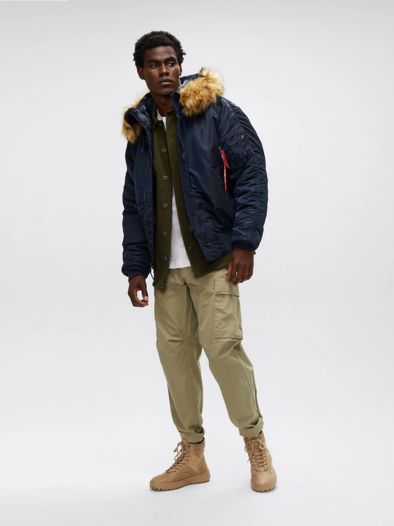 Куртки и дубленки Alpha Industries модель MJN30000C1_410 Фото