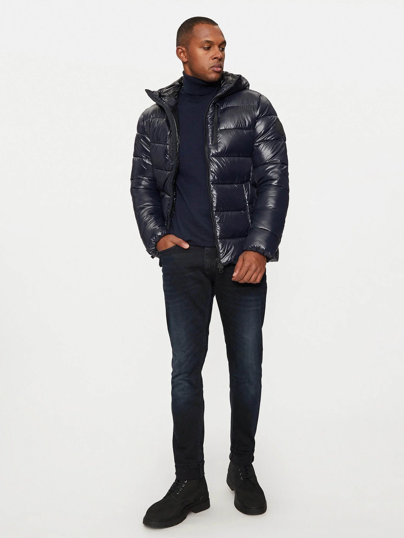 Куртки и дубленки Save the duck модель D30816M-LUCK19-90010-BLUE BLACK Фото