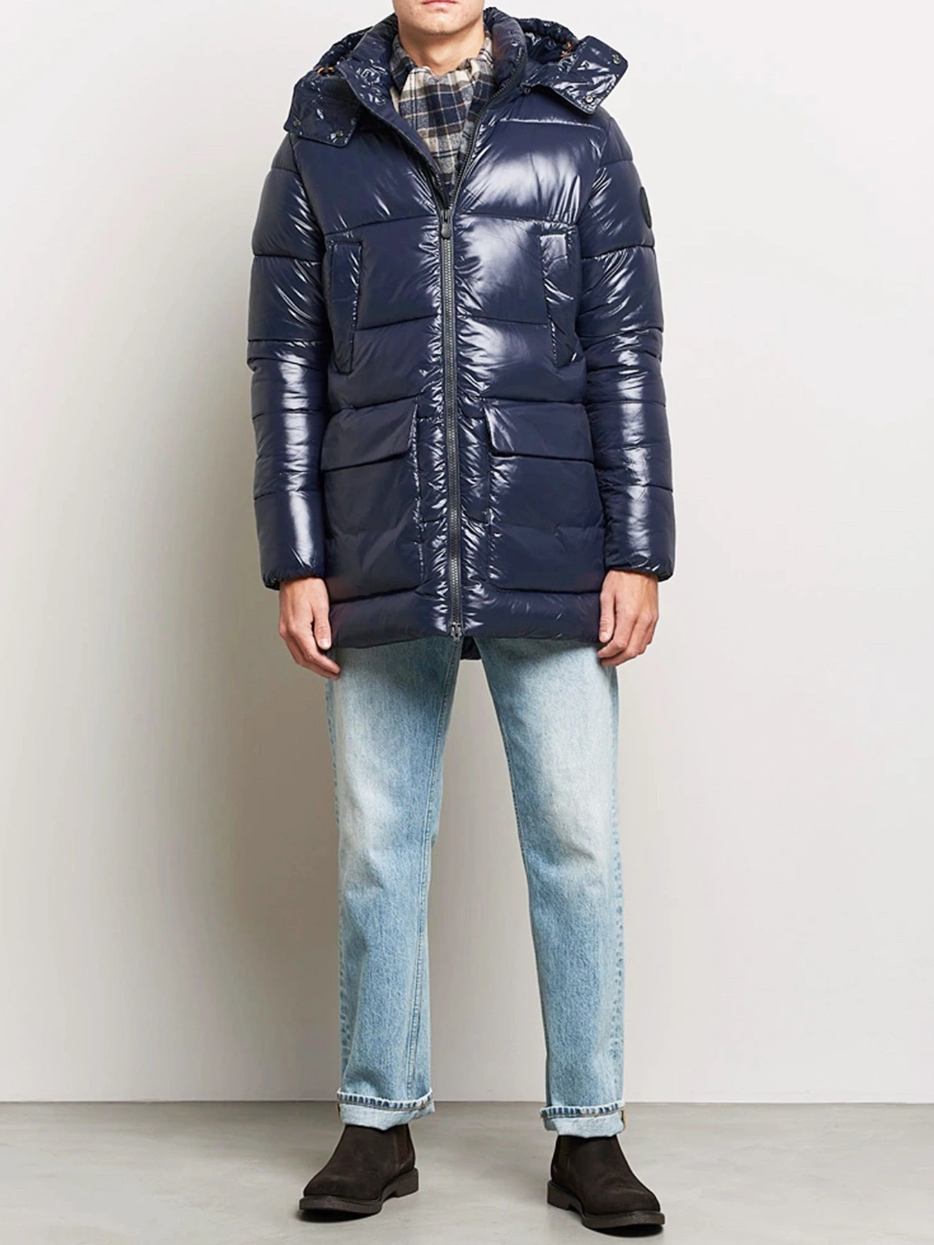 Куртки и дубленки Save the duck модель D40292M-LUCK19-90010-BLUE BLACK Куртки и дубленки Save the duck модель D40292M-LUCK19-90010-BLUE BLACK Фото