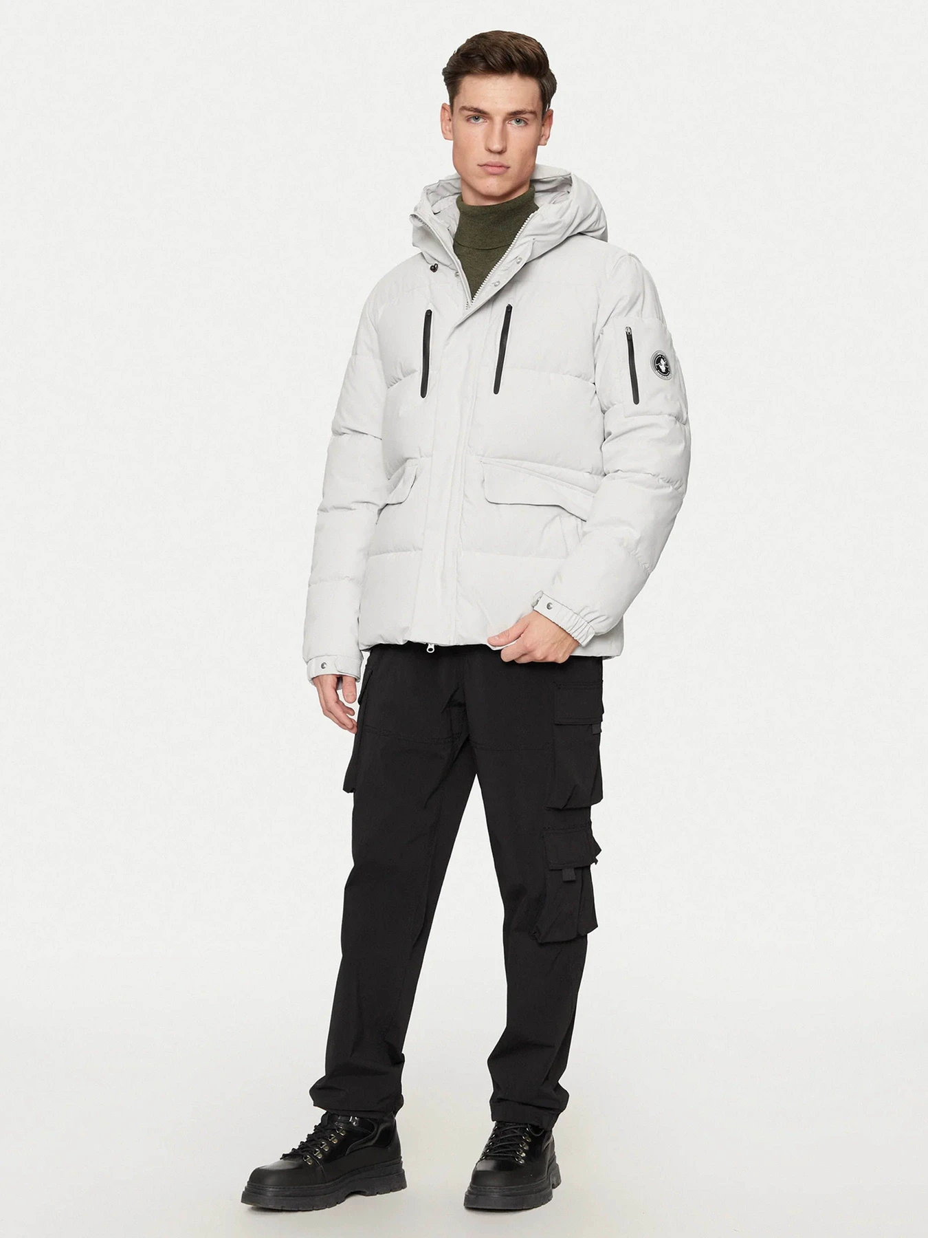 Куртки и дубленки Save the duck модель P30811M-SMEG19-10034-FOG GREY Куртки и дубленки Save the duck модель P30811M-SMEG19-10034-FOG GREY Фото
