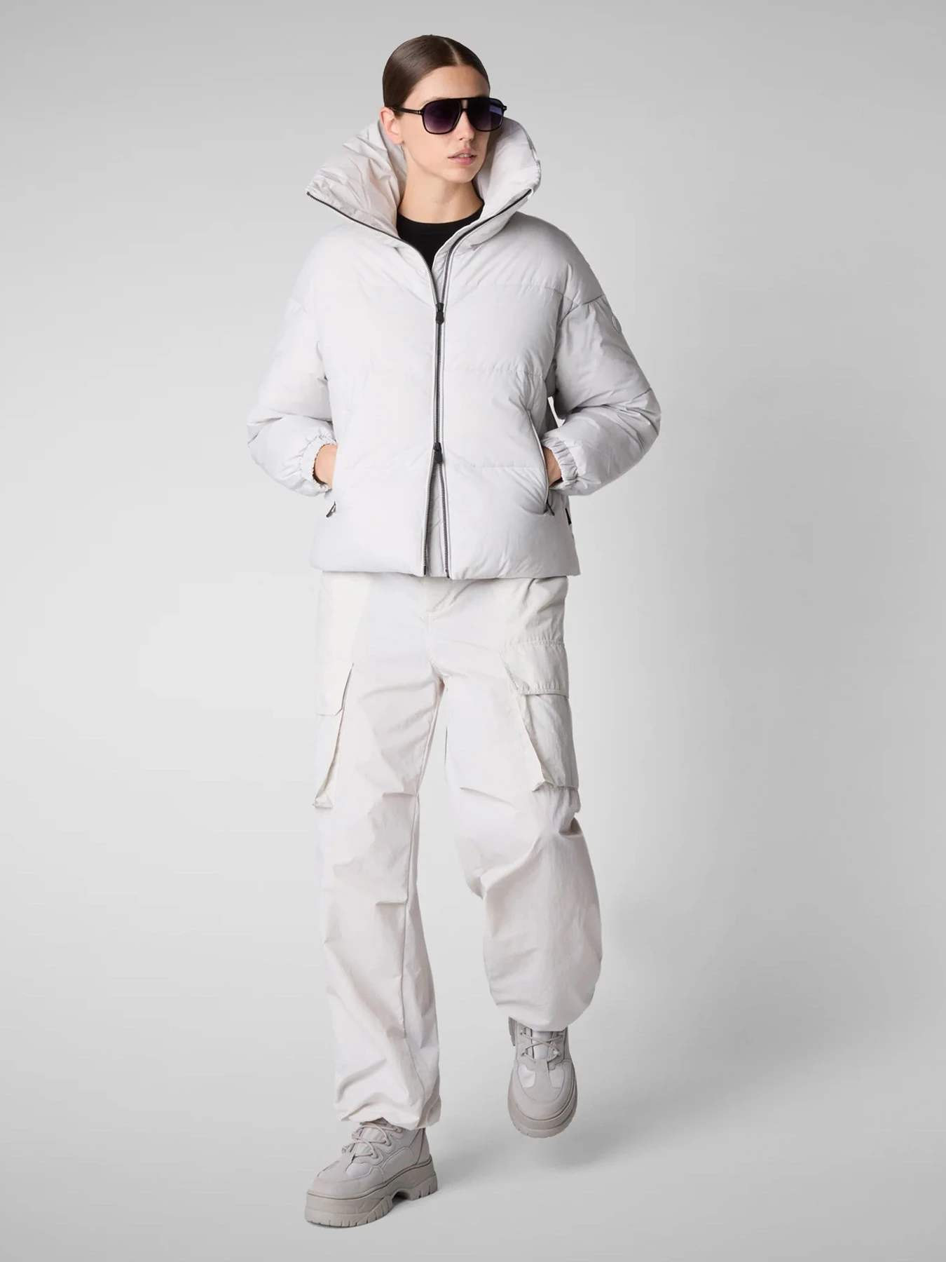 Куртки и дубленки Save the duck модель D31318W-COFY19-10034-FOG GREY Фото