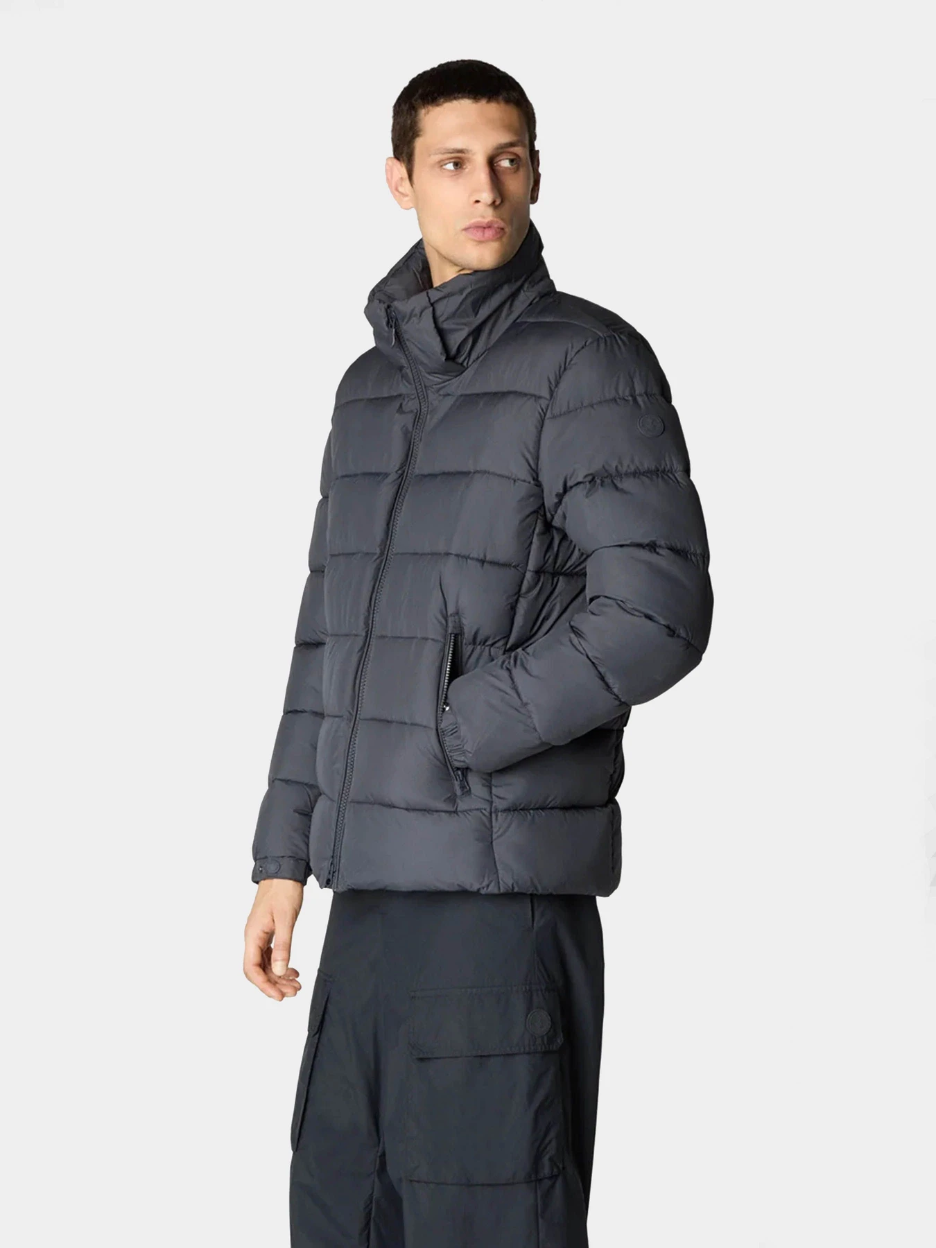 Куртки и дубленки Save the duck модель D35560M-MIRO19-10017-GREY BLACK Куртки и дубленки Save the duck модель D35560M-MIRO19-10017-GREY BLACK Фото