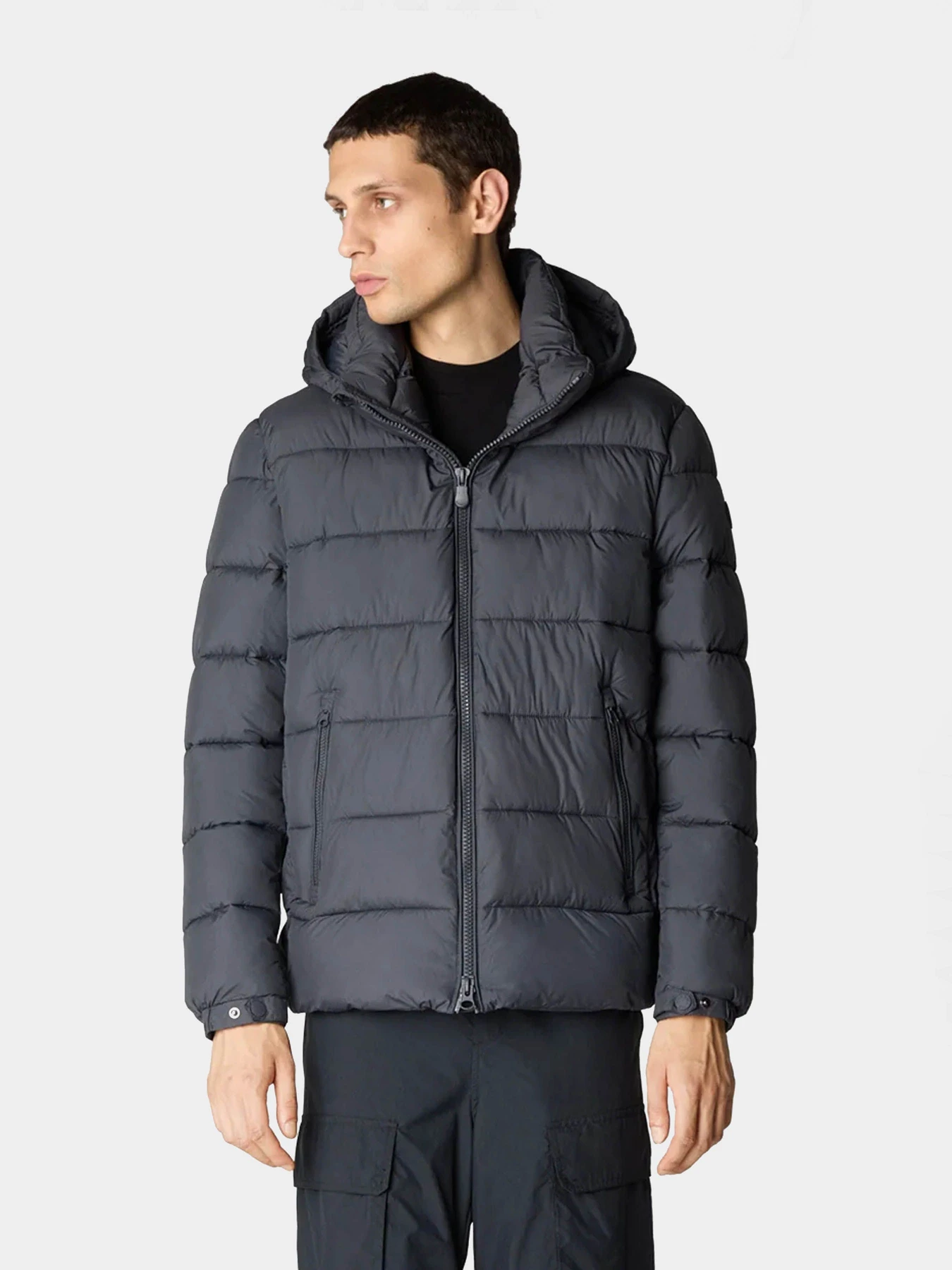 Куртки и дубленки Save the duck модель D35560M-MIRO19-10017-GREY BLACK Куртки и дубленки Save the duck модель D35560M-MIRO19-10017-GREY BLACK Фото