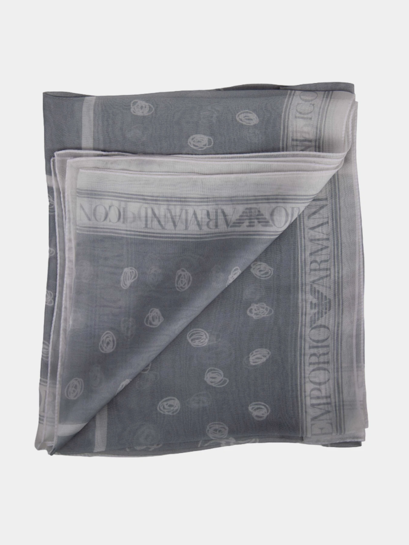 Шарфы и платки Emporio Armani модель EW000375-AF11921-U8030 Шарфы и платки Emporio Armani модель EW000375-AF11921-U8030 Фото
