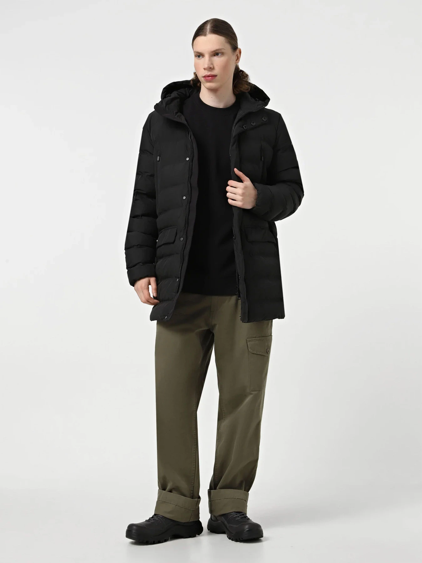 Куртки и дубленки Geox модель M4628L-T3128-F9000 Куртки и дубленки Geox модель M4628L-T3128-F9000 Фото