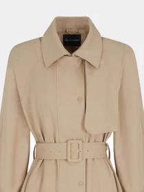 Пальто и плащи Emporio Armani модель EW000638-AF12646-U6151 Фото