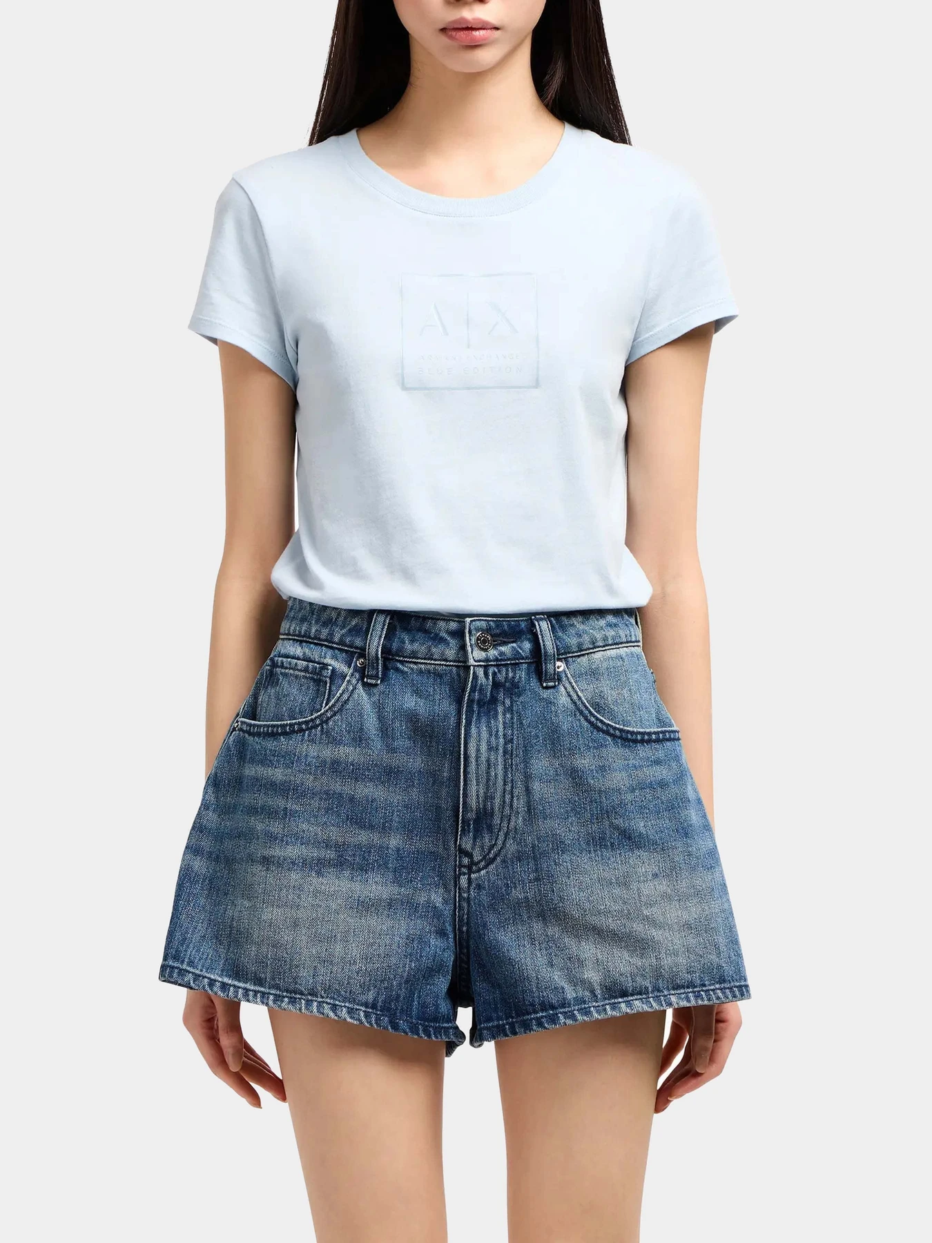 Шорты Armani Exchange модель XW000135-AF12845-MB001 Шорты Armani Exchange модель XW000135-AF12845-MB001 Фото