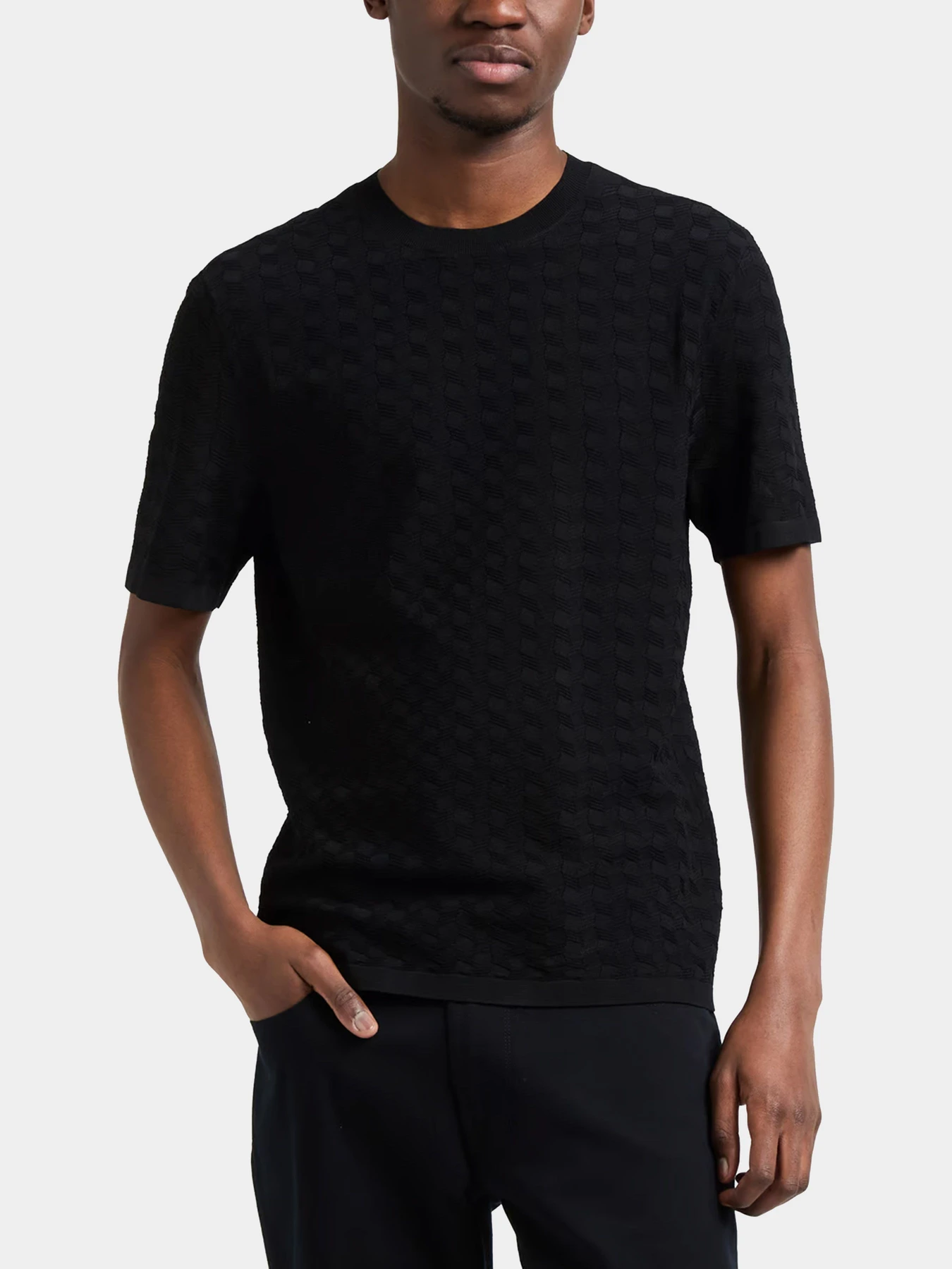 Футболки и поло Emporio Armani модель EM001564-AF14853-FC072 Футболки и поло Emporio Armani модель EM001564-AF14853-FC072 Фото