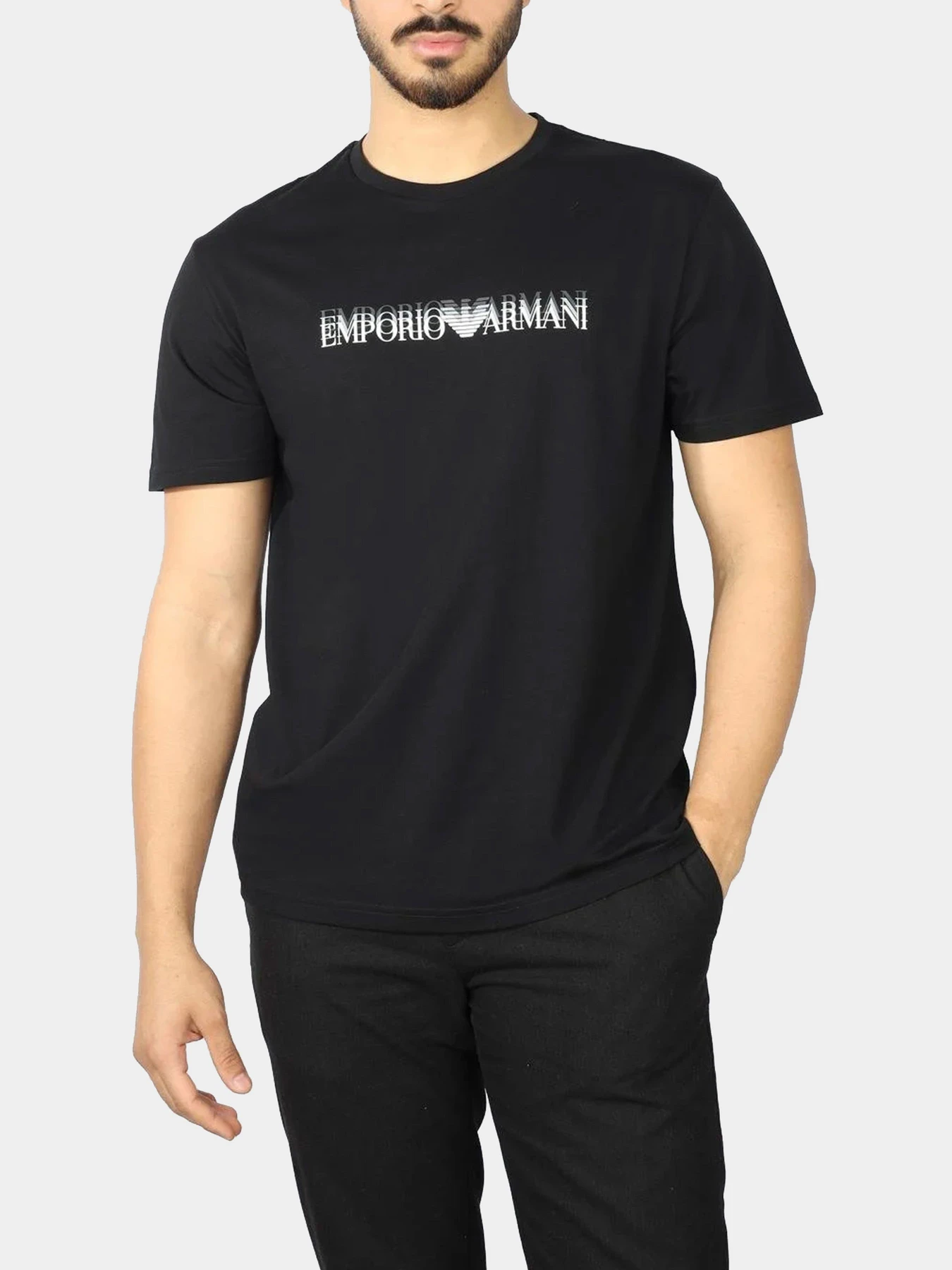 Футболки и поло Emporio Armani модель EM000574-AF12349-FC113 Футболки и поло Emporio Armani модель EM000574-AF12349-FC113 Фото