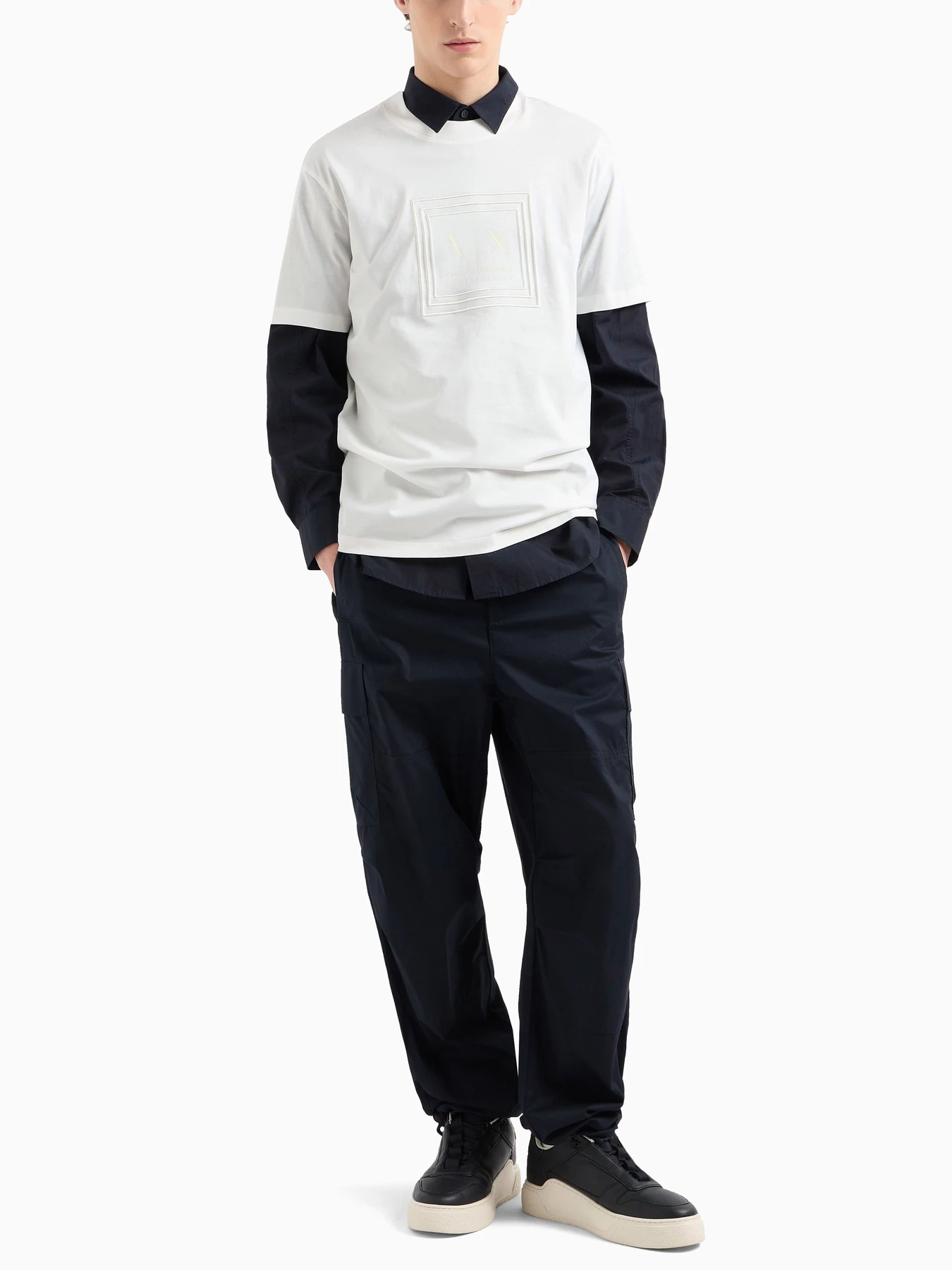 Футболки и поло Armani Exchange модель XM000358-AF10364-U0009 Фото