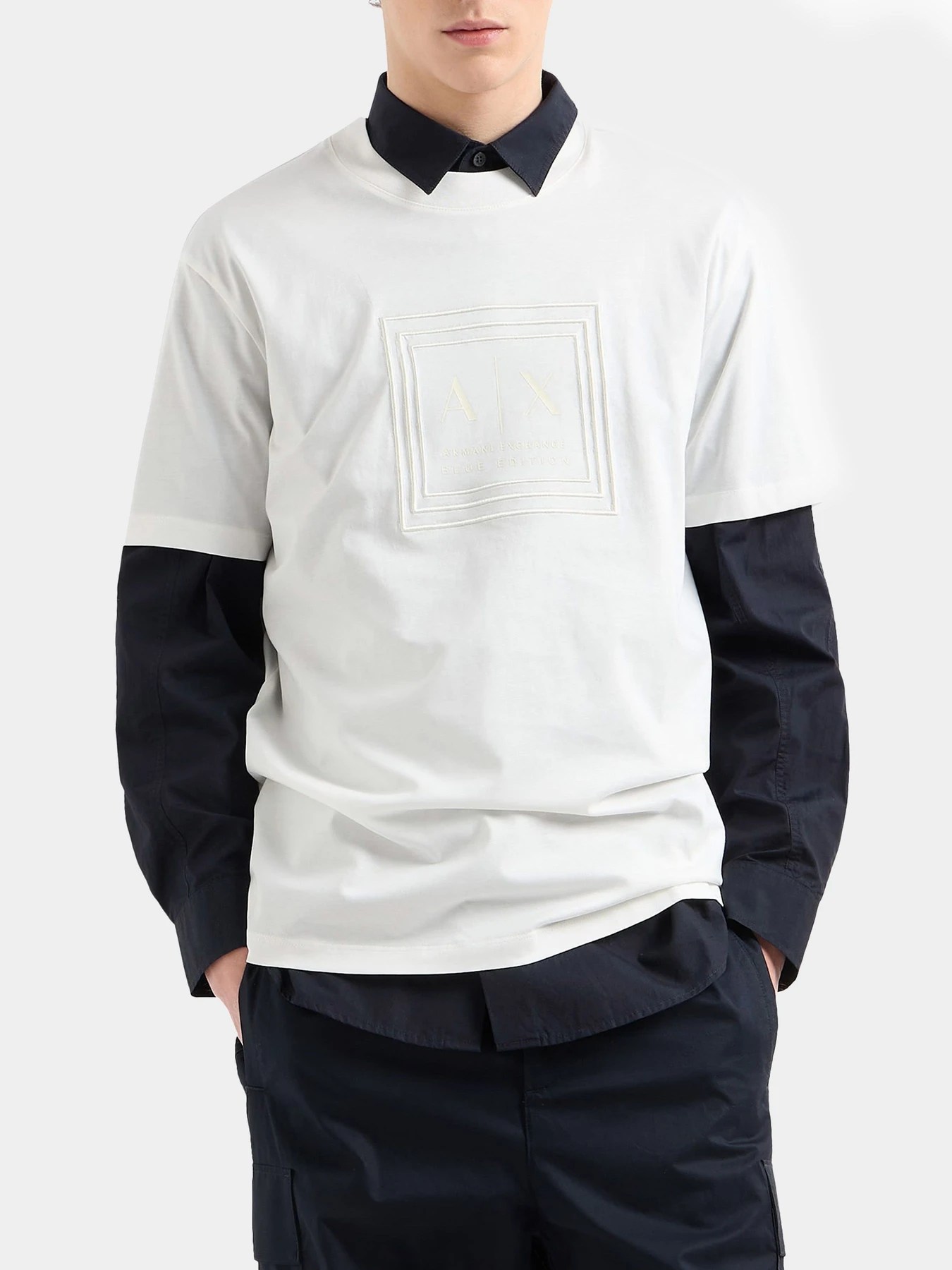 Футболки и поло Armani Exchange модель XM000358-AF10364-U0009 Фото