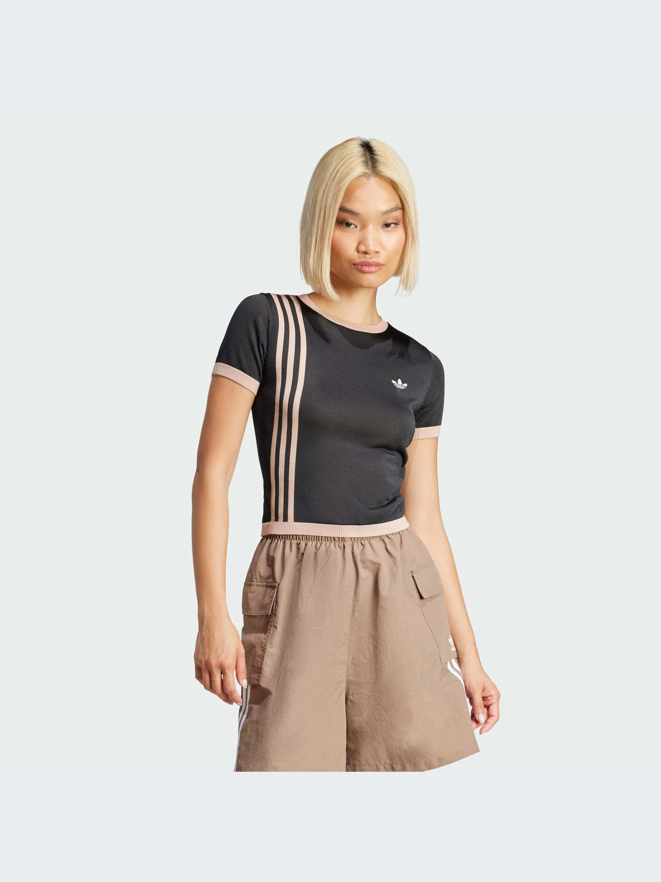 Футболки и поло Adidas 3 Stripes модель JJ0960-KZ Футболки и поло Adidas 3 Stripes модель JJ0960-KZ Фото