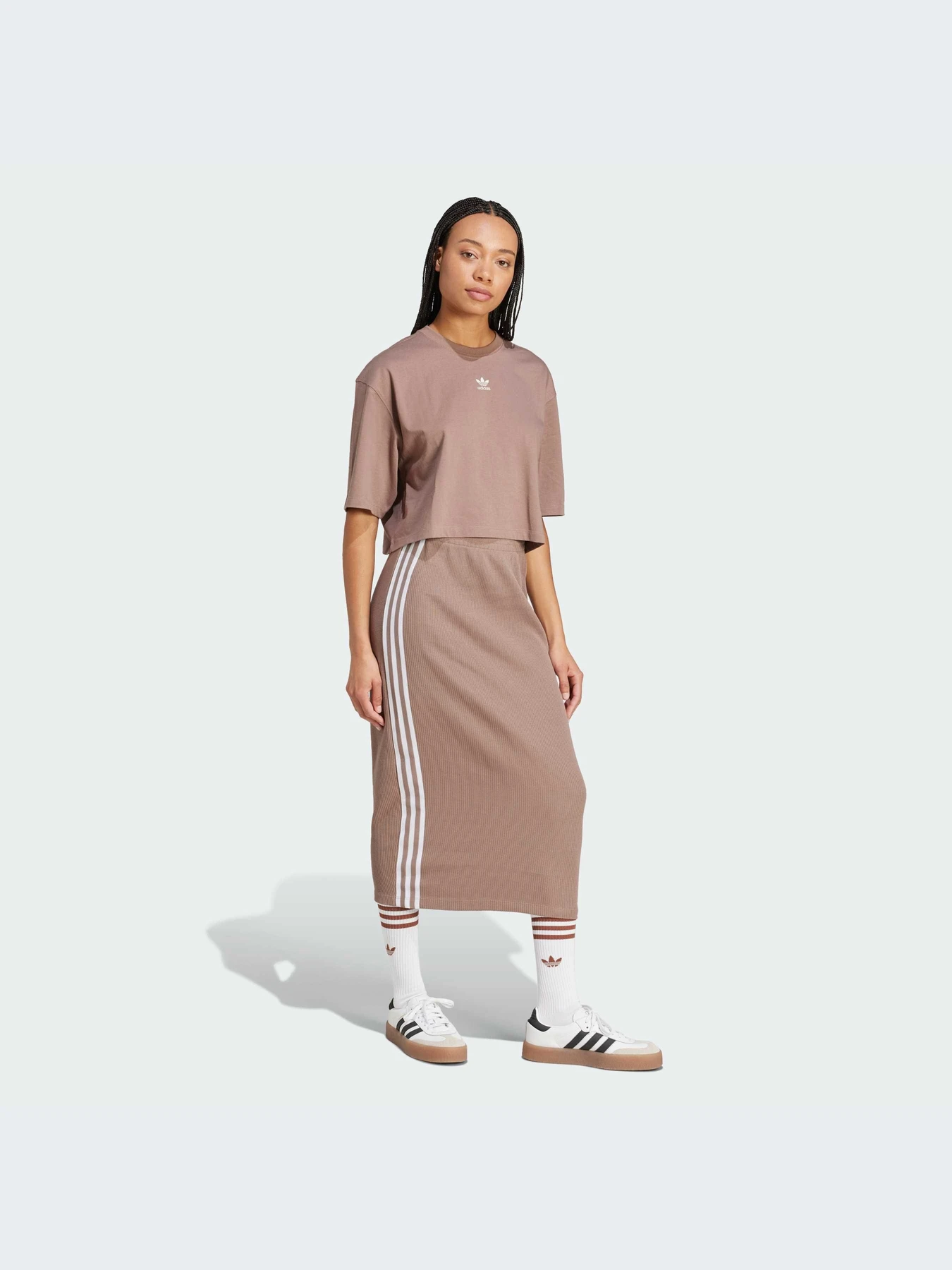 Юбки Adidas Adicolor модель JD4606-KZ Юбки Adidas Adicolor модель JD4606-KZ Фото