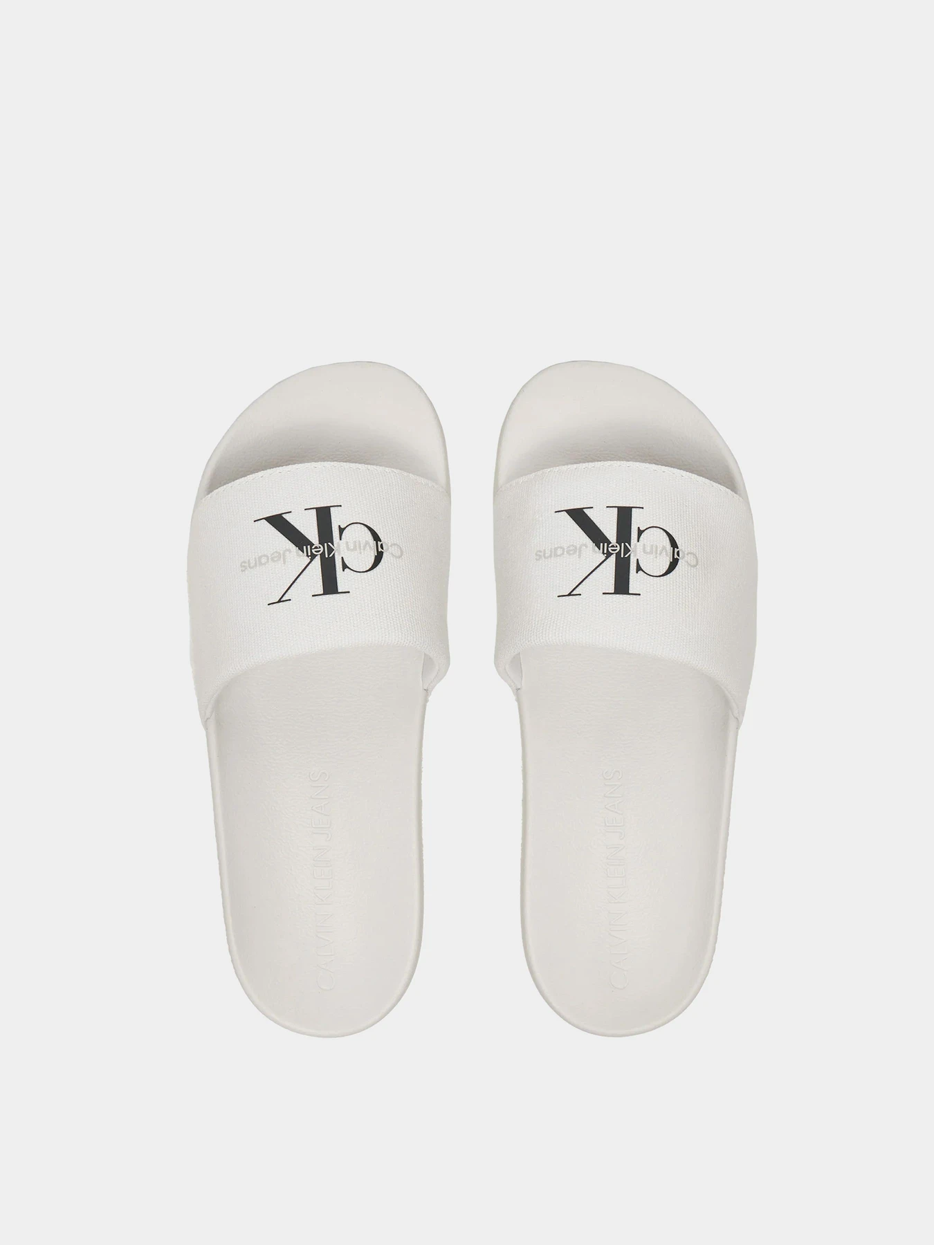 Шлёпанцы Calvin Klein модель YW0YW01835-01W Шлёпанцы Calvin Klein модель YW0YW01835-01W Фото