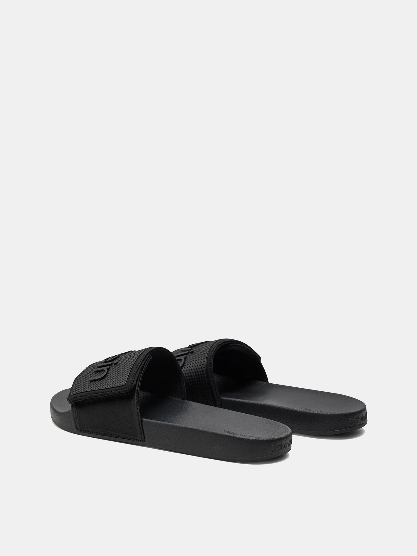 Шлёпанцы Calvin Klein модель HM0HM01437-BEH Шлёпанцы Calvin Klein модель HM0HM01437-BEH Фото