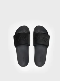 Шлёпанцы Calvin Klein модель HM0HM01437-BEH Фото