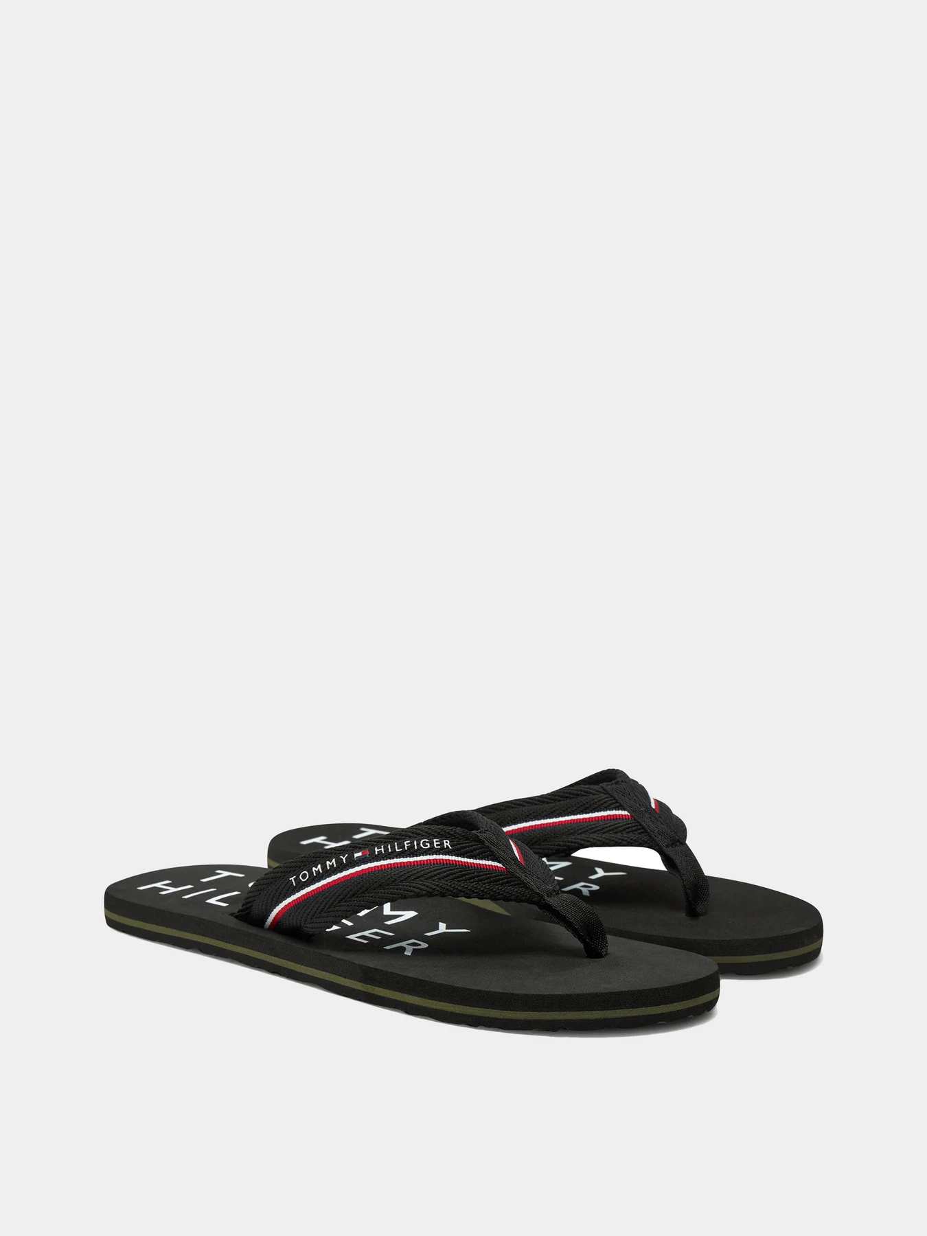 Шлёпанцы Tommy Hilfiger модель FM0FM05340-BDS Шлёпанцы Tommy Hilfiger модель FM0FM05340-BDS Фото