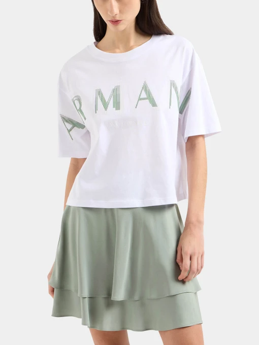 Футболкалар мен поло жейделер Armani Exchange үлгі XW000520-AF10359-U0002 Фото